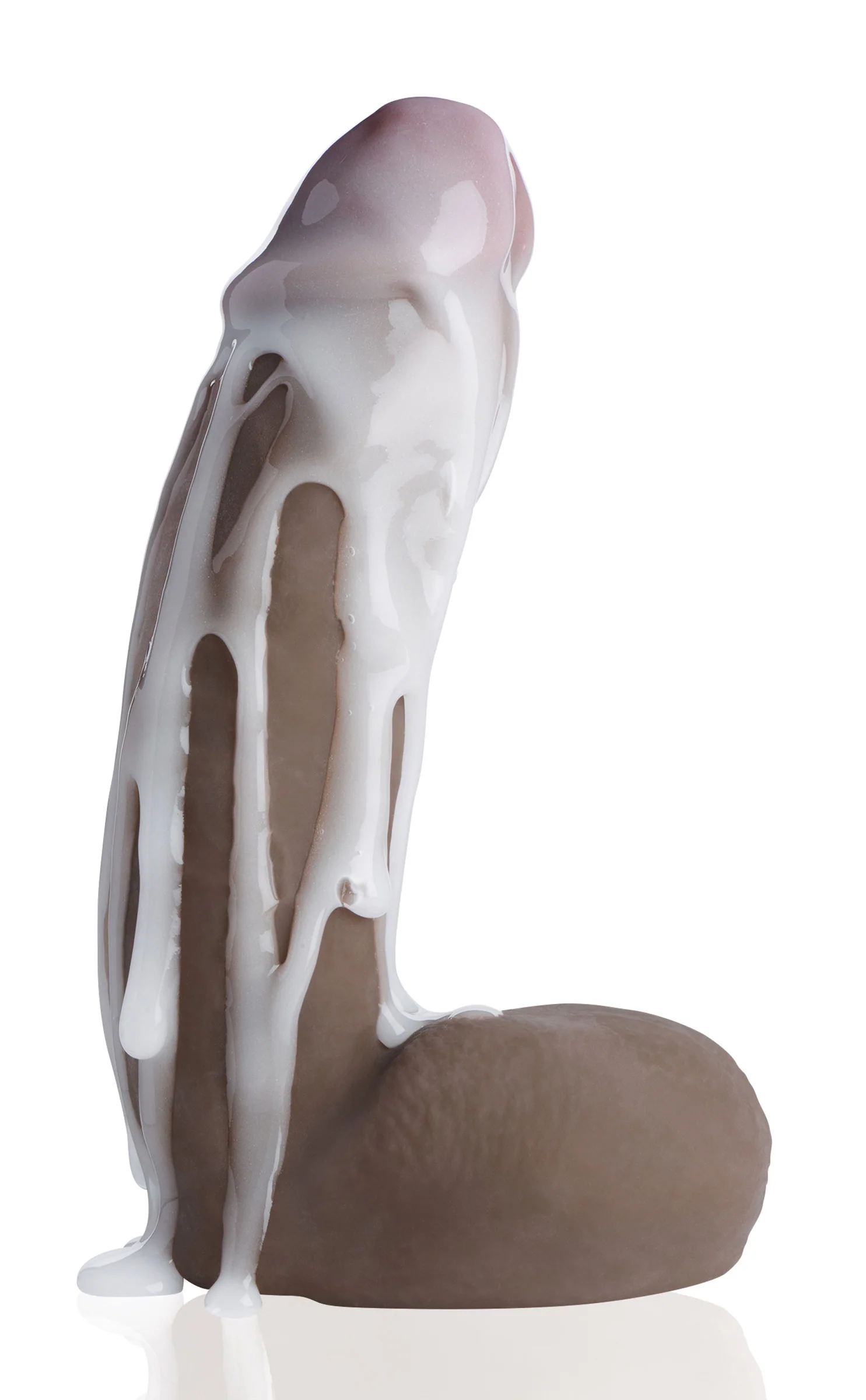 Dual Density Squirting Dildo - Inch - Image 3