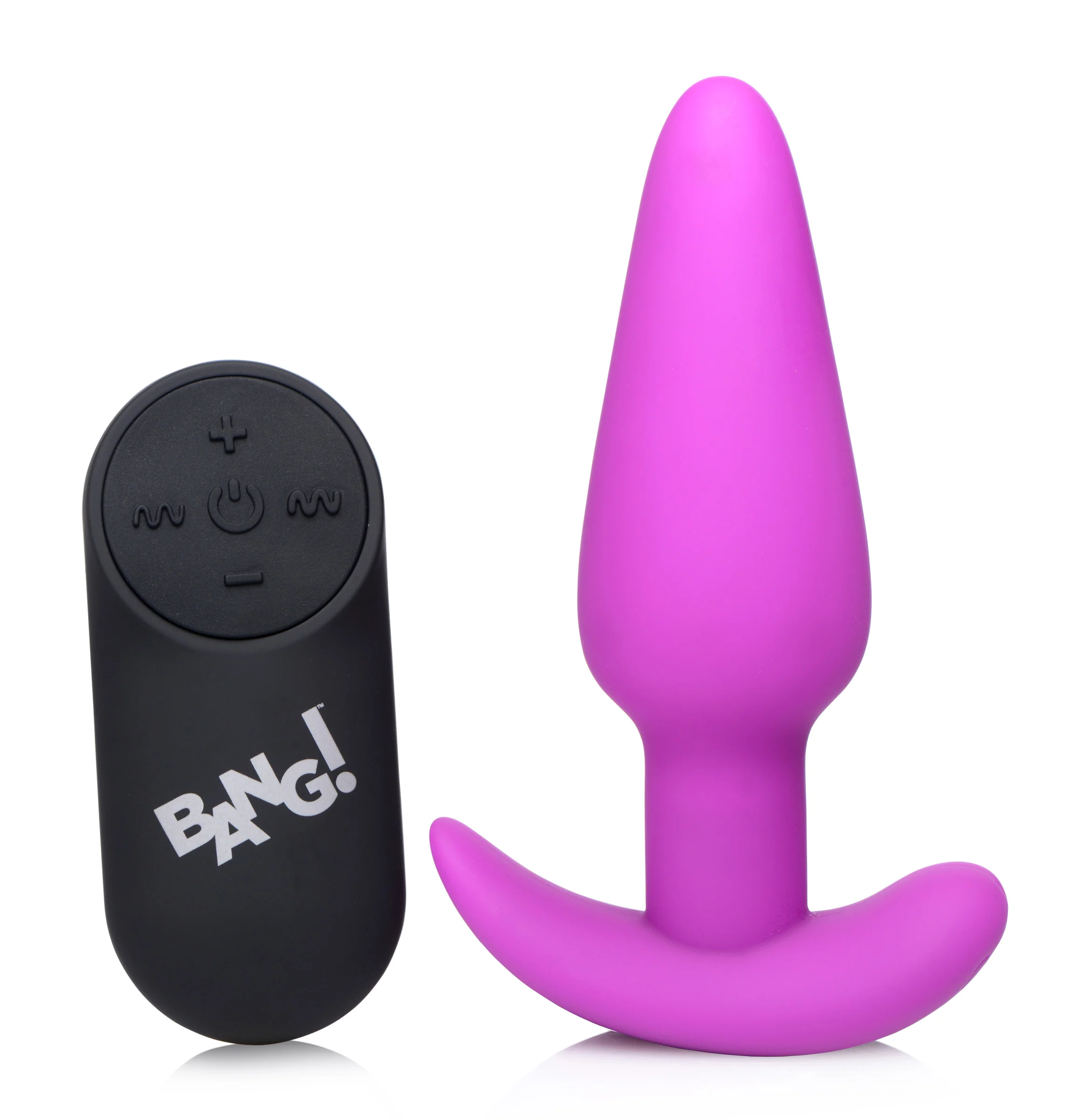 Remote Control 21x Vibrating Silicone Butt Plug - Image 4