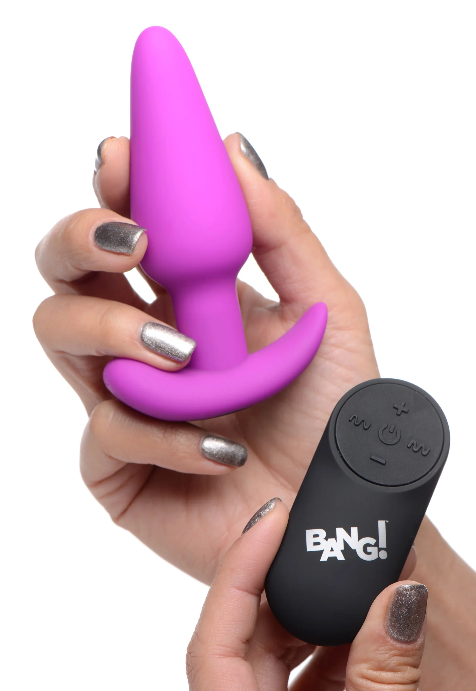 Remote Control 21x Vibrating Silicone Butt Plug - Image 5