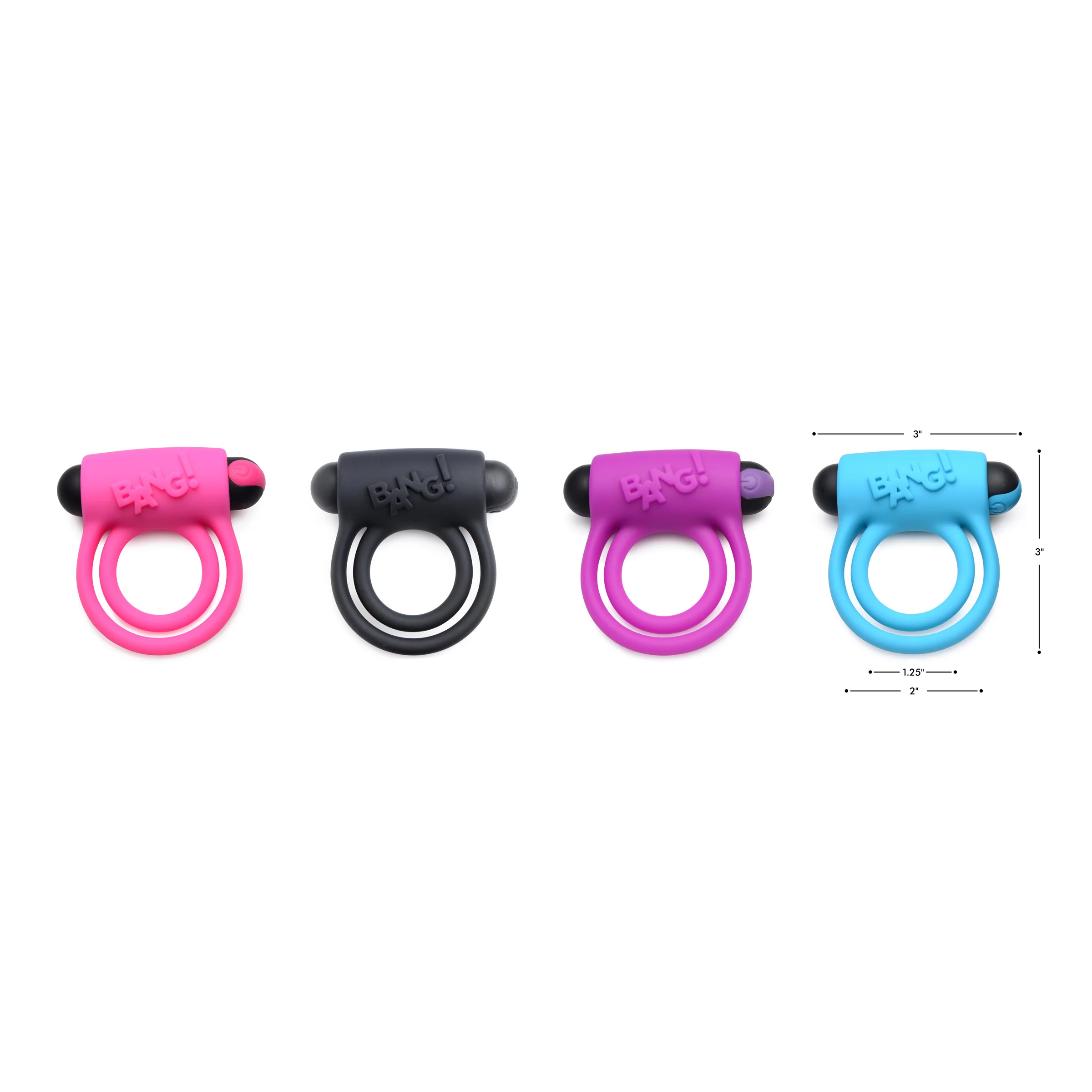 Remote Control 28x Vibrating Cock Ring And Bullet - Image 5