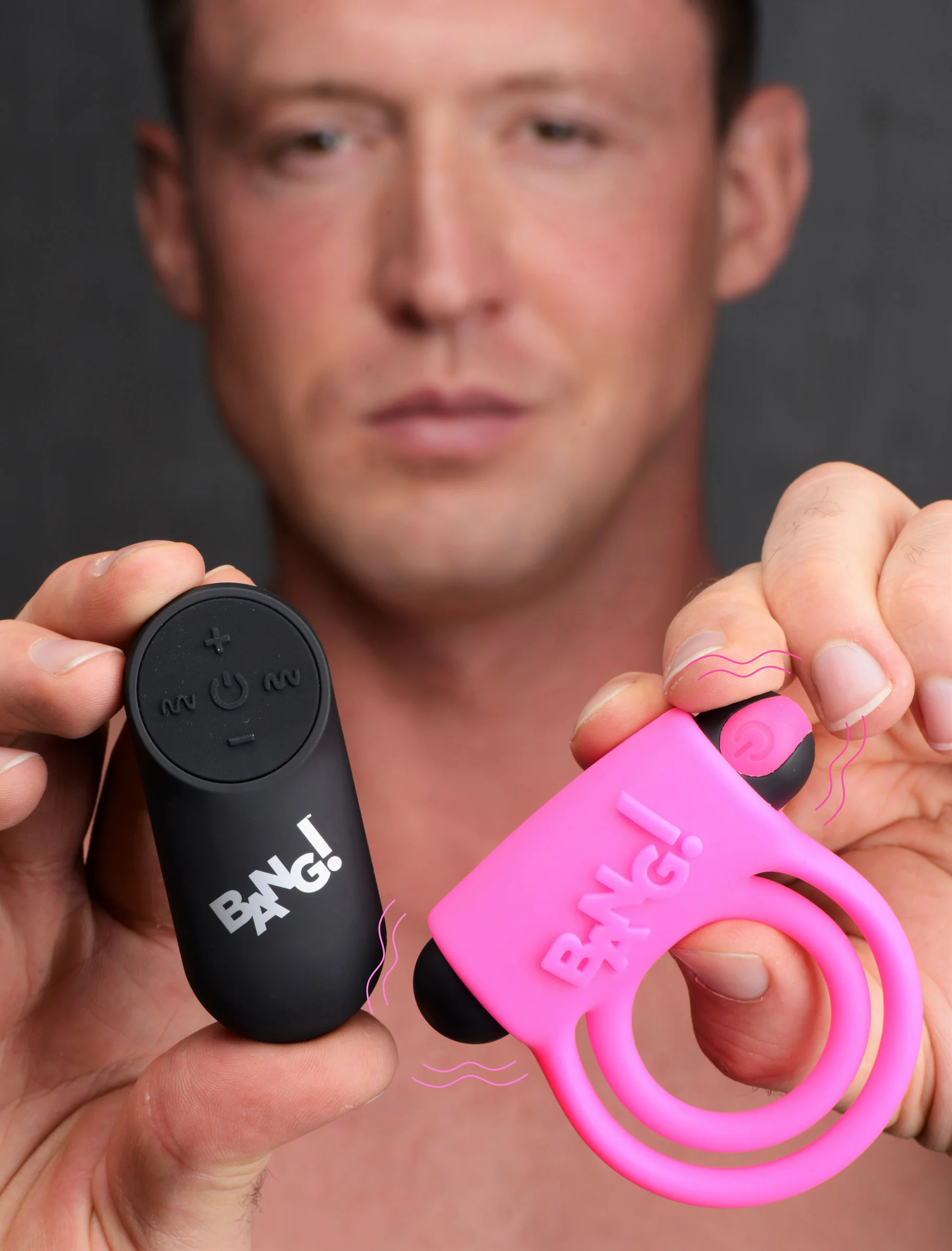 Remote Control 28x Vibrating Cock Ring And Bullet - Image 9
