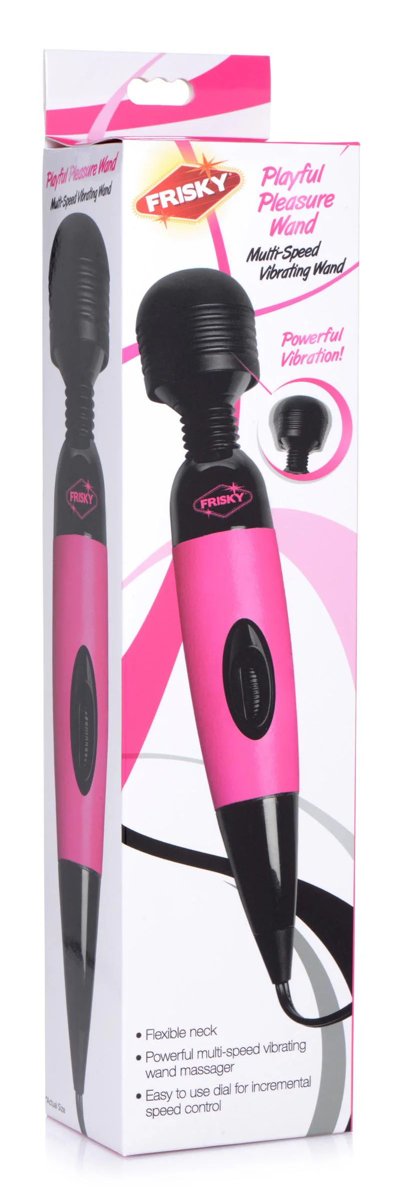 Playful Pleasure Multi-speed Vibrating Wand - Image 7
