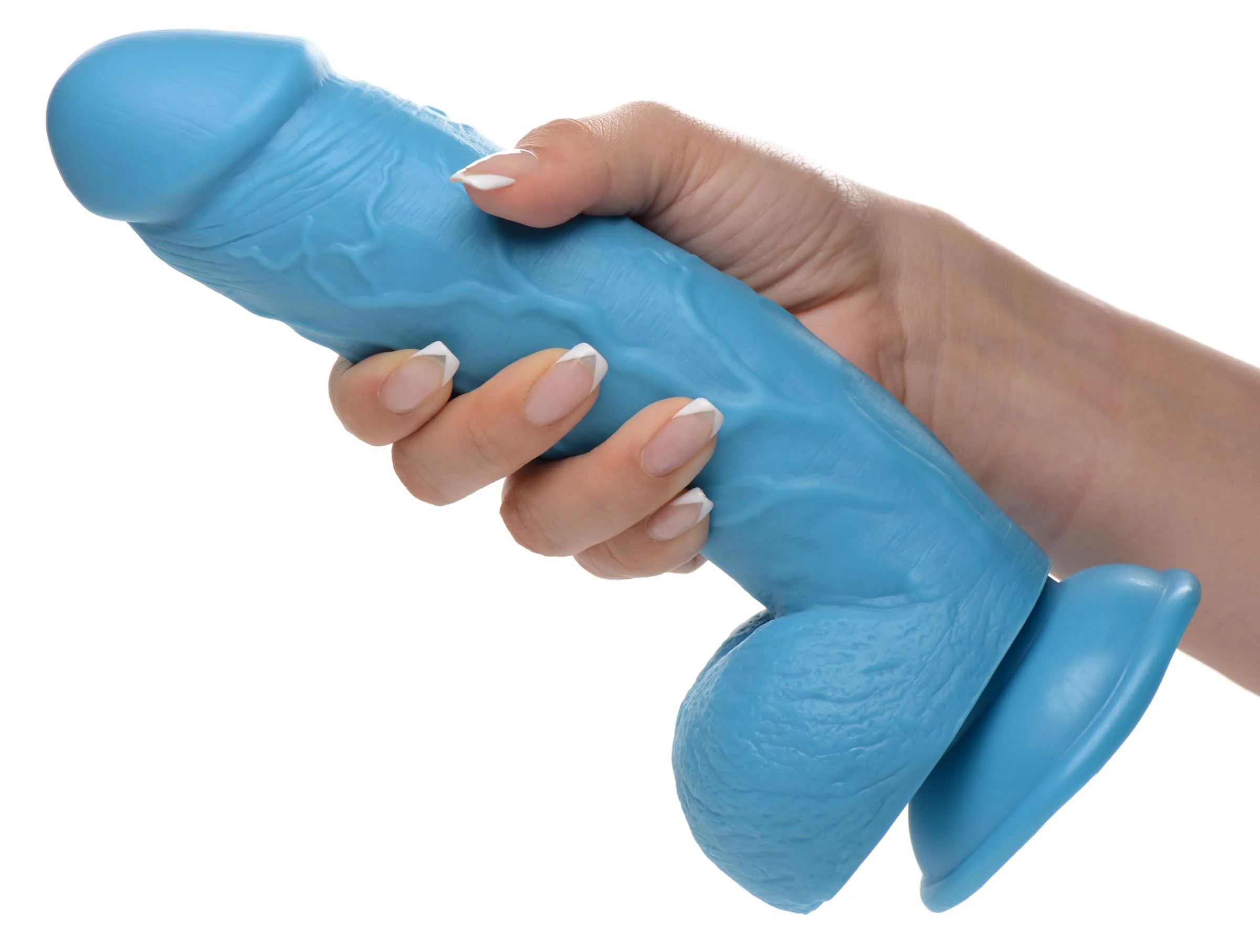 8.25 Inch Dildo With Balls - Image 3
