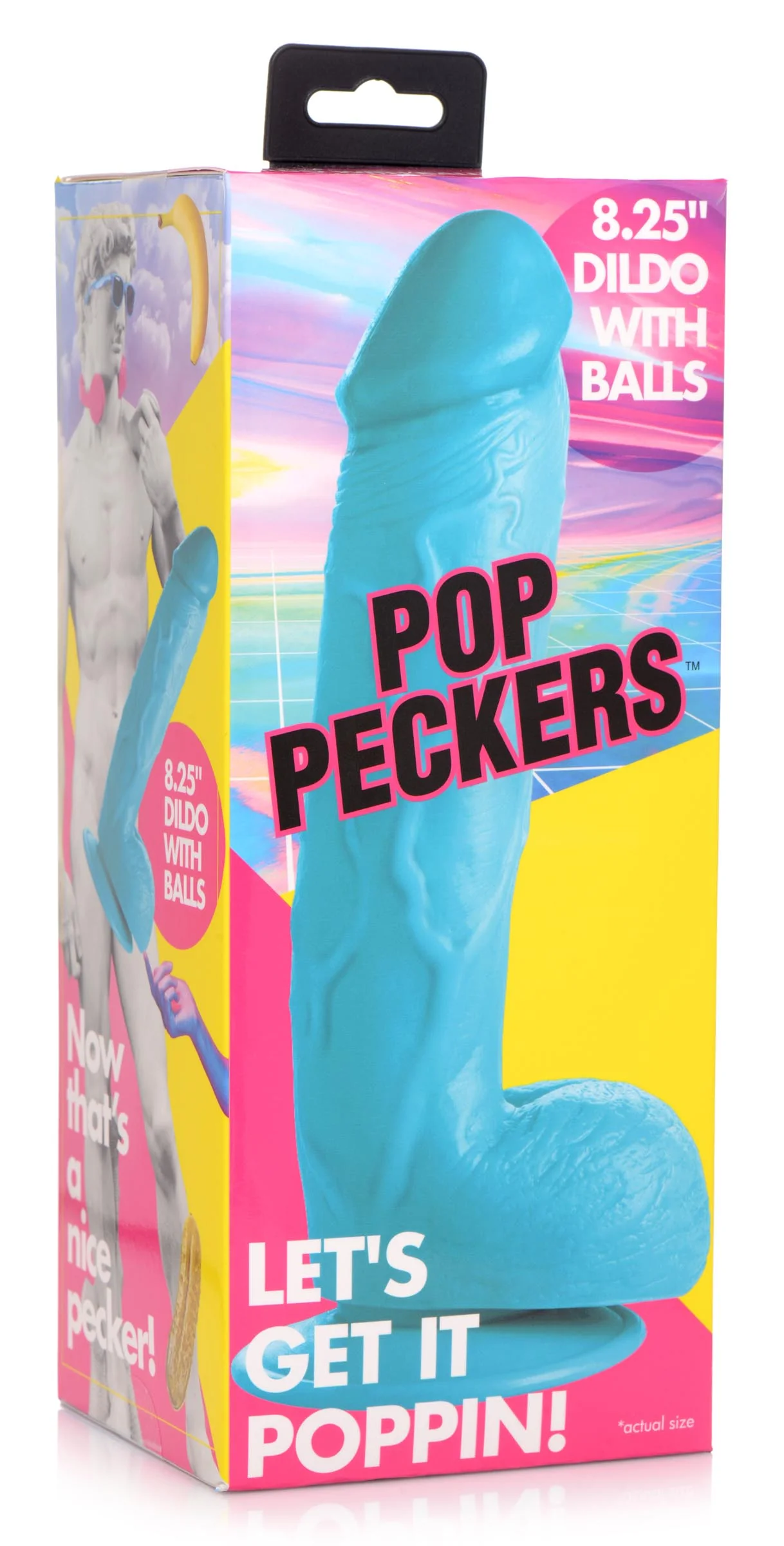 8.25 Inch Dildo With Balls - Image 8