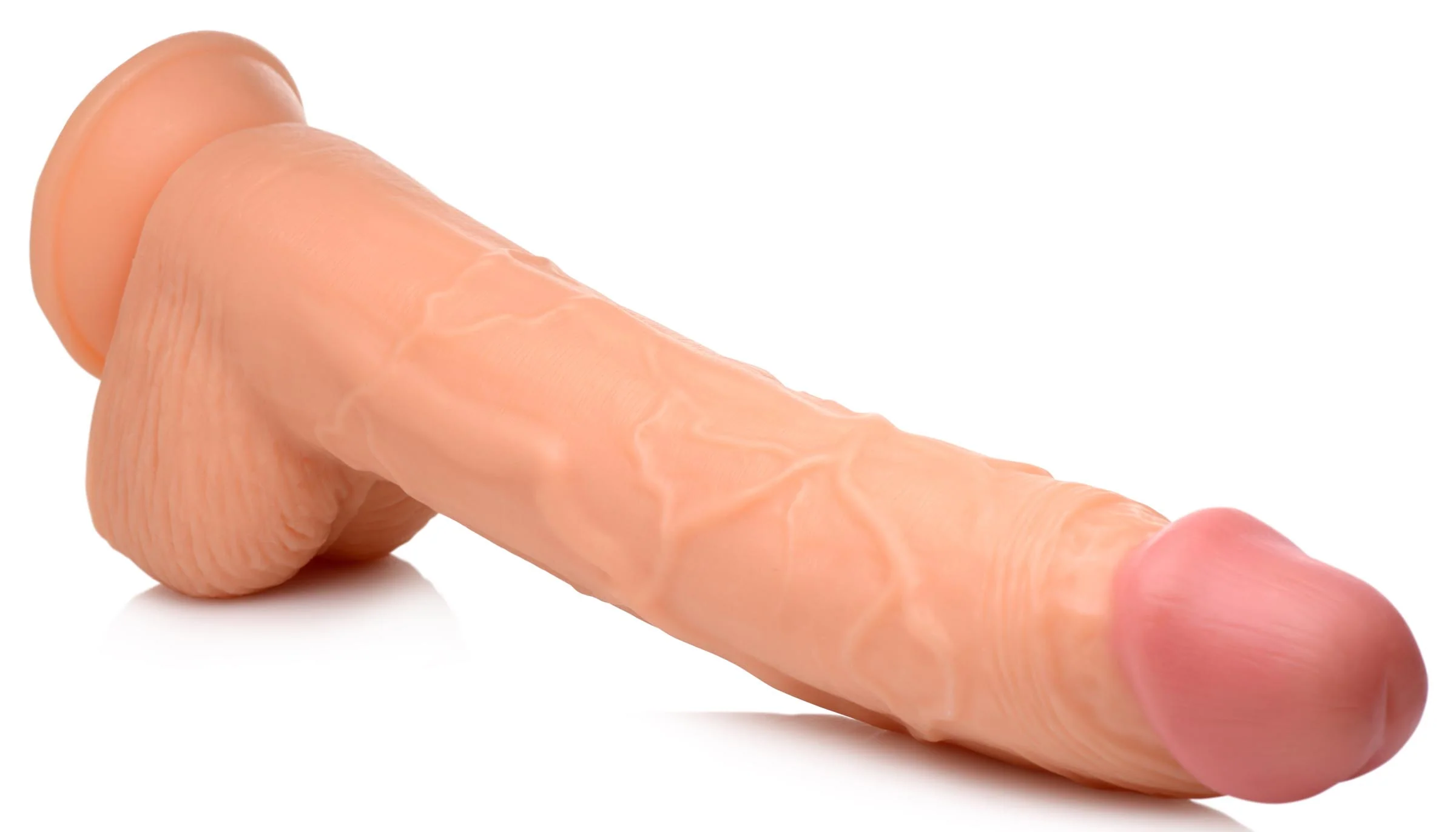 Hung Harry 11.75 Inch Dildo With Balls - Image 4