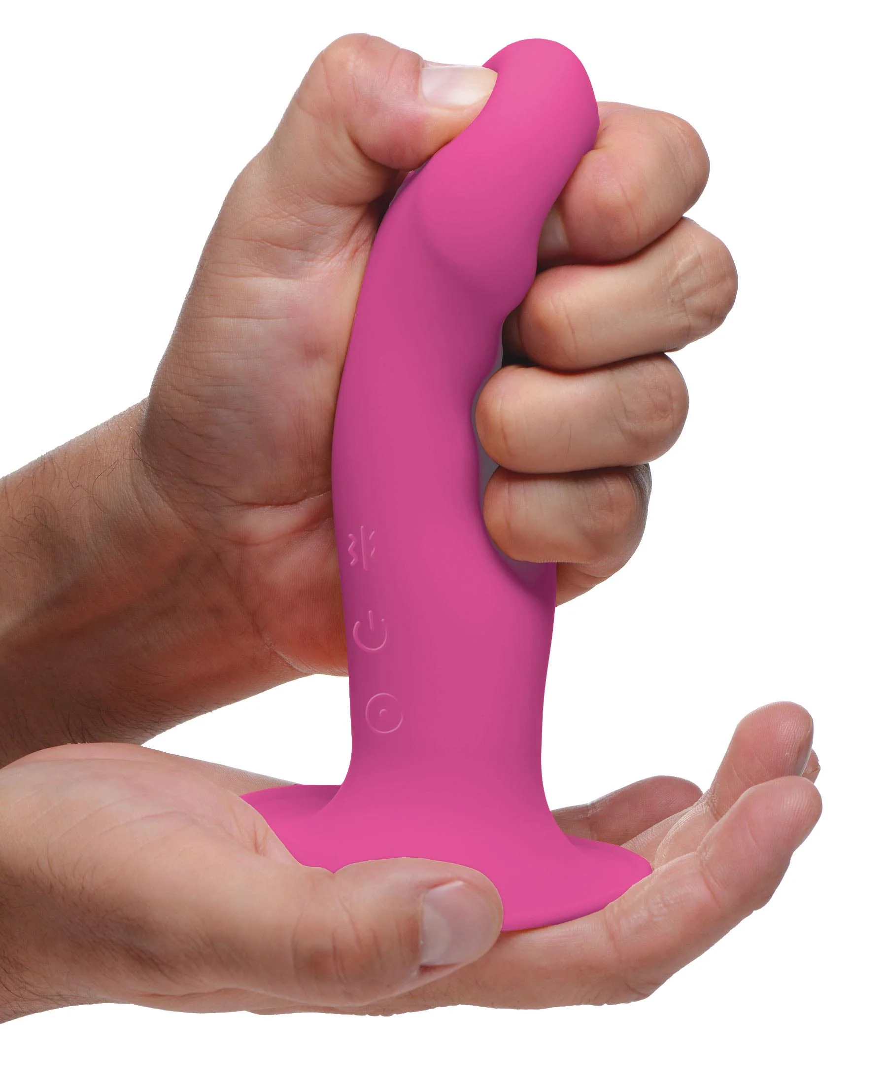 10x Squeezable Vibrating Dildo - Image 5