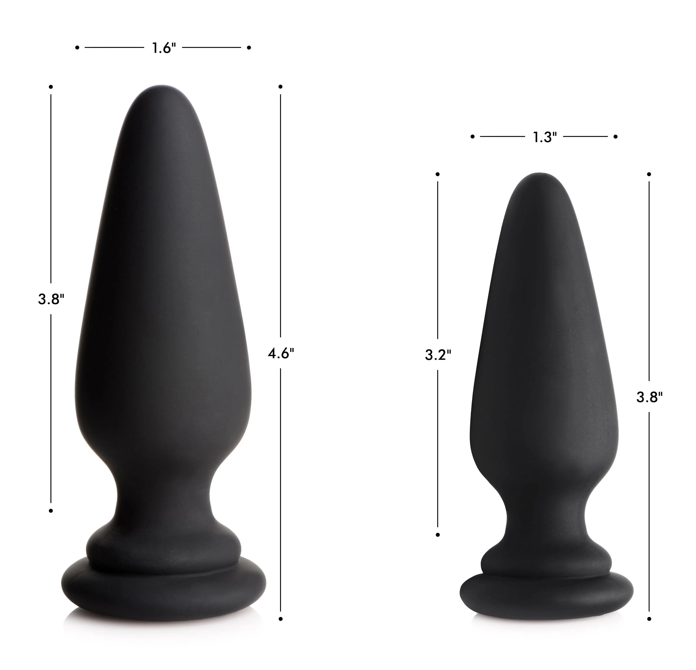 Small Anal Plug With Interchangeable Fox Tail - Image 7