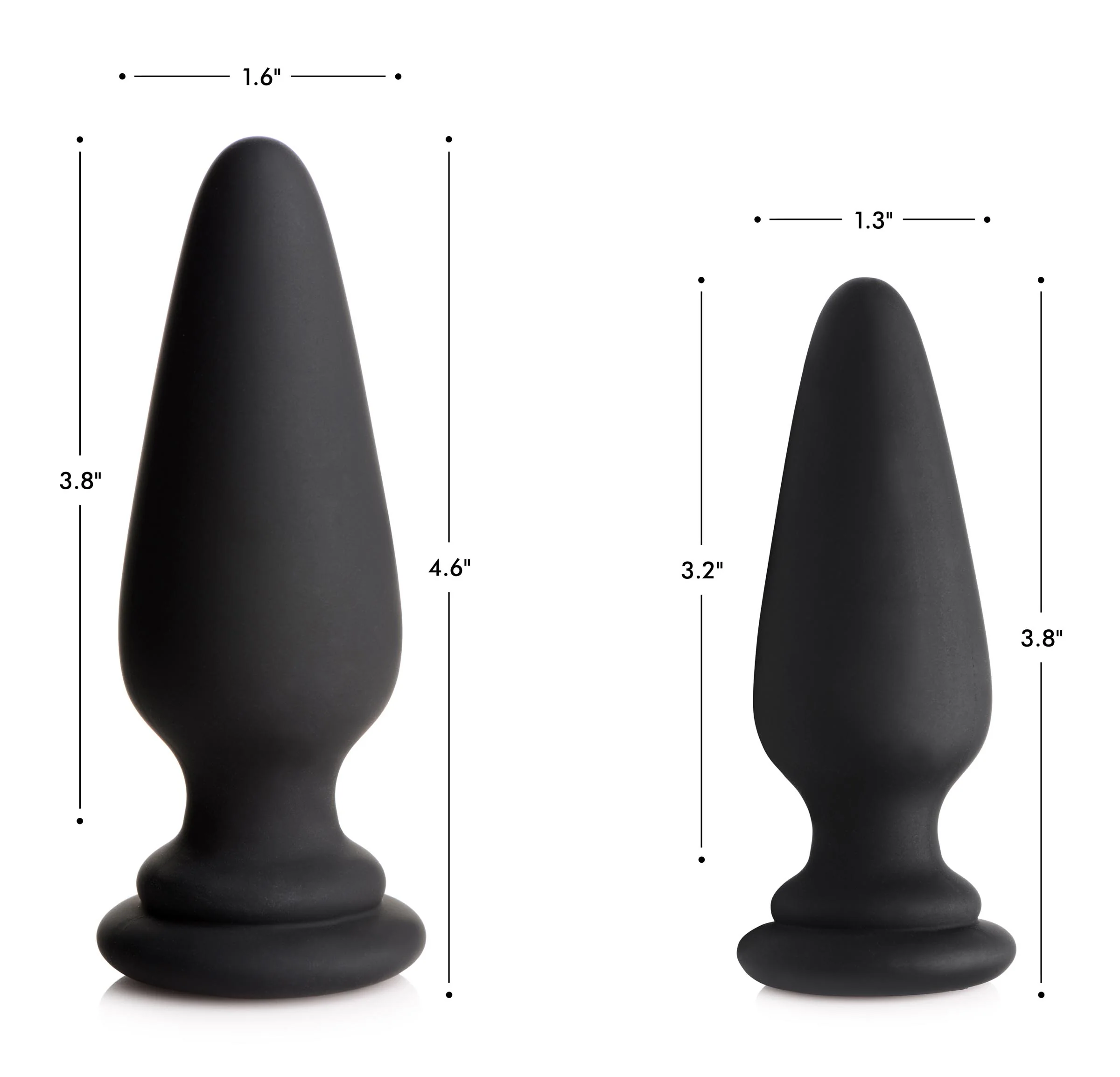 Large Anal Plug With Interchangeable Fox Tail - Image 4