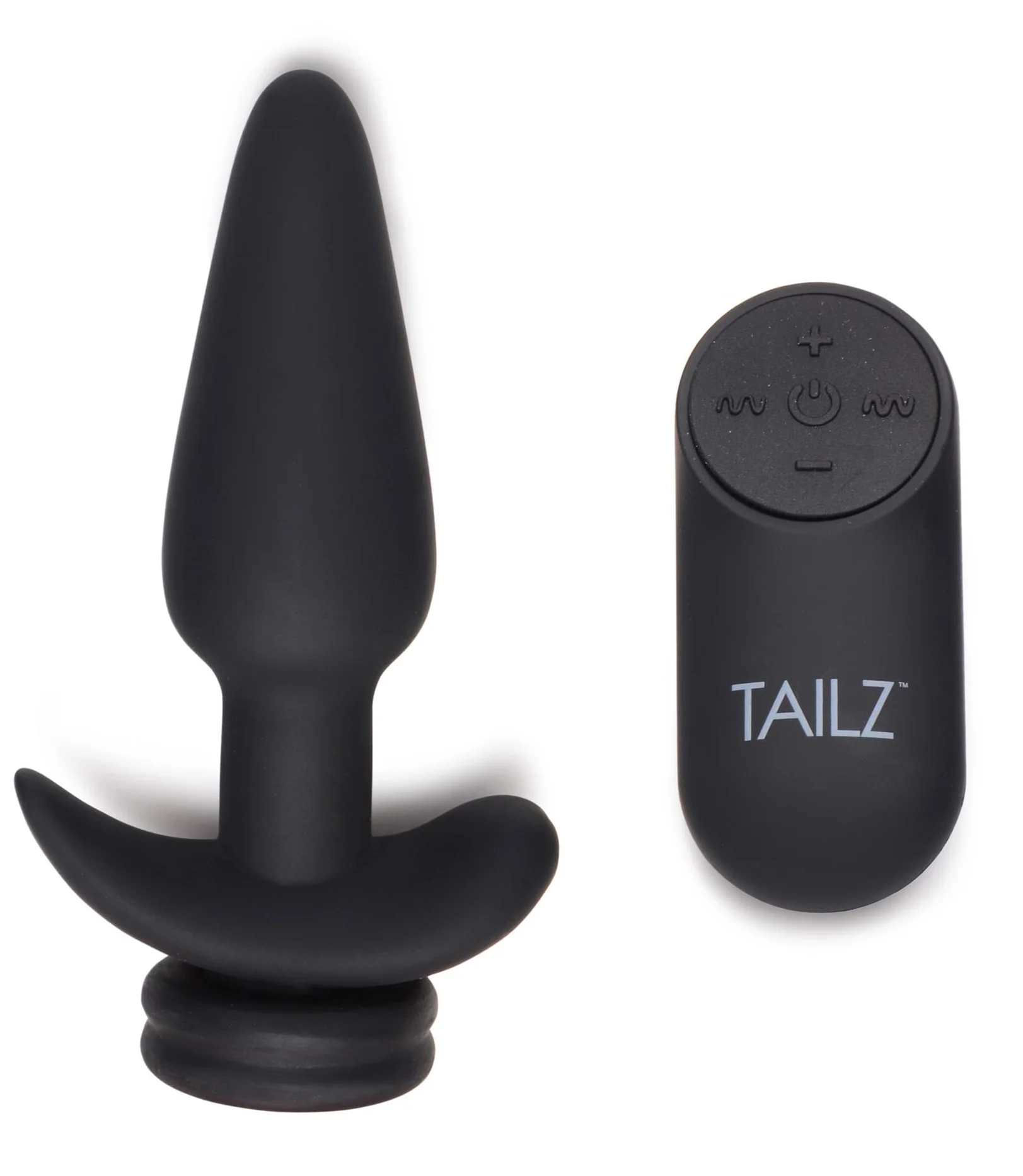 Small Vibrating Anal Plug With Interchangeable Bunny Tail - Image 5