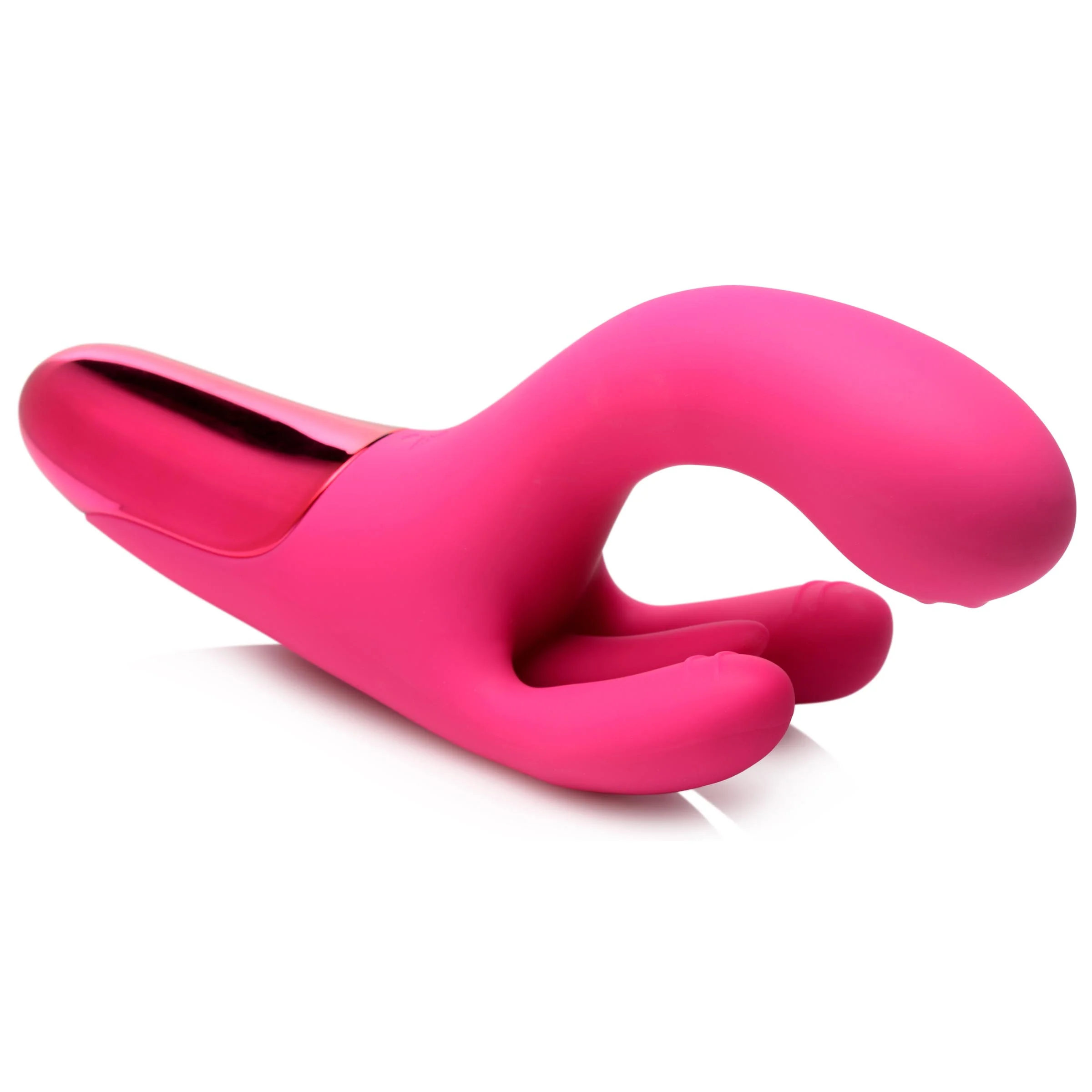 10x Triple Rabbit Silicone Vibrator - Image 2