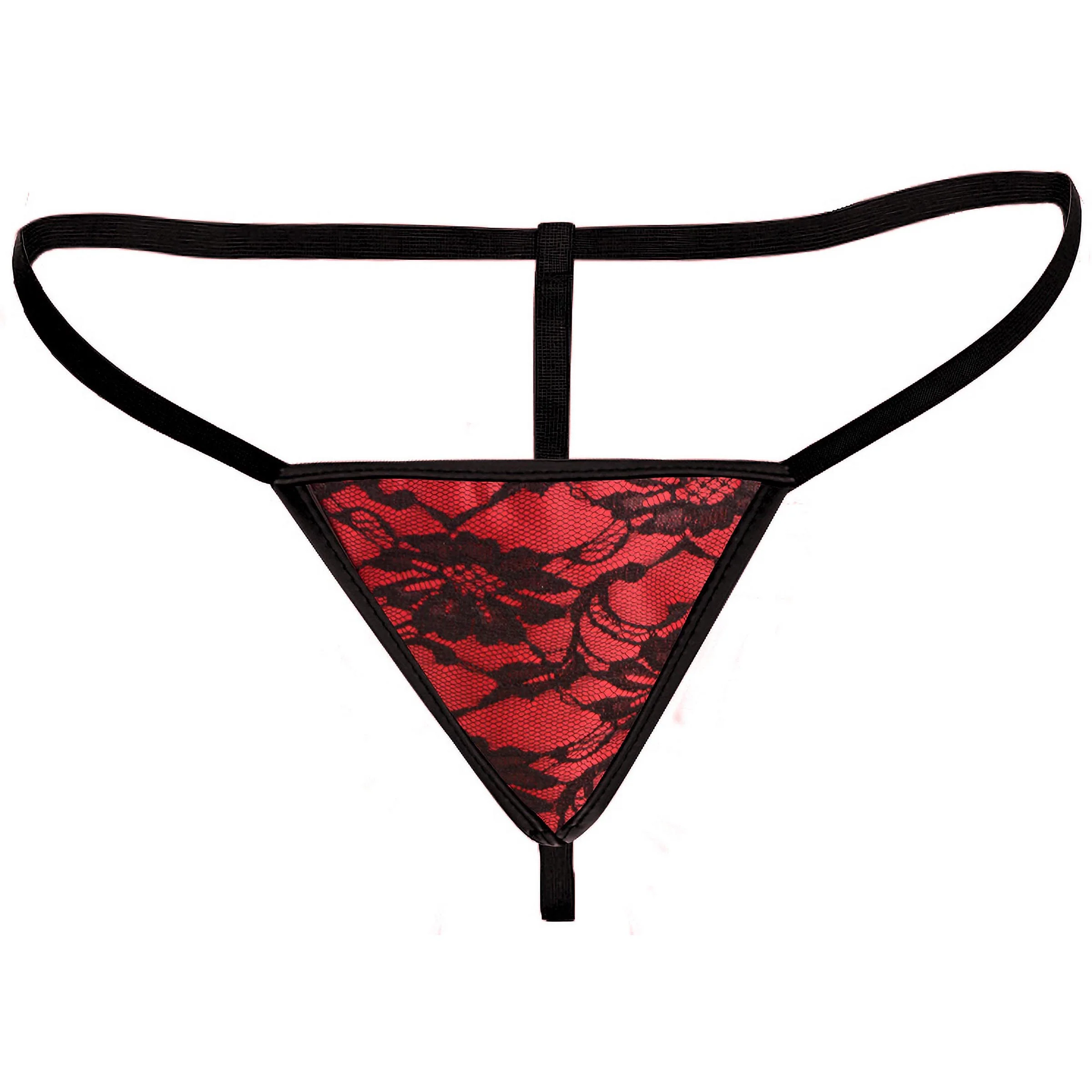 Scarlet Seduction Lace-up Corset And Thong - - Image 8