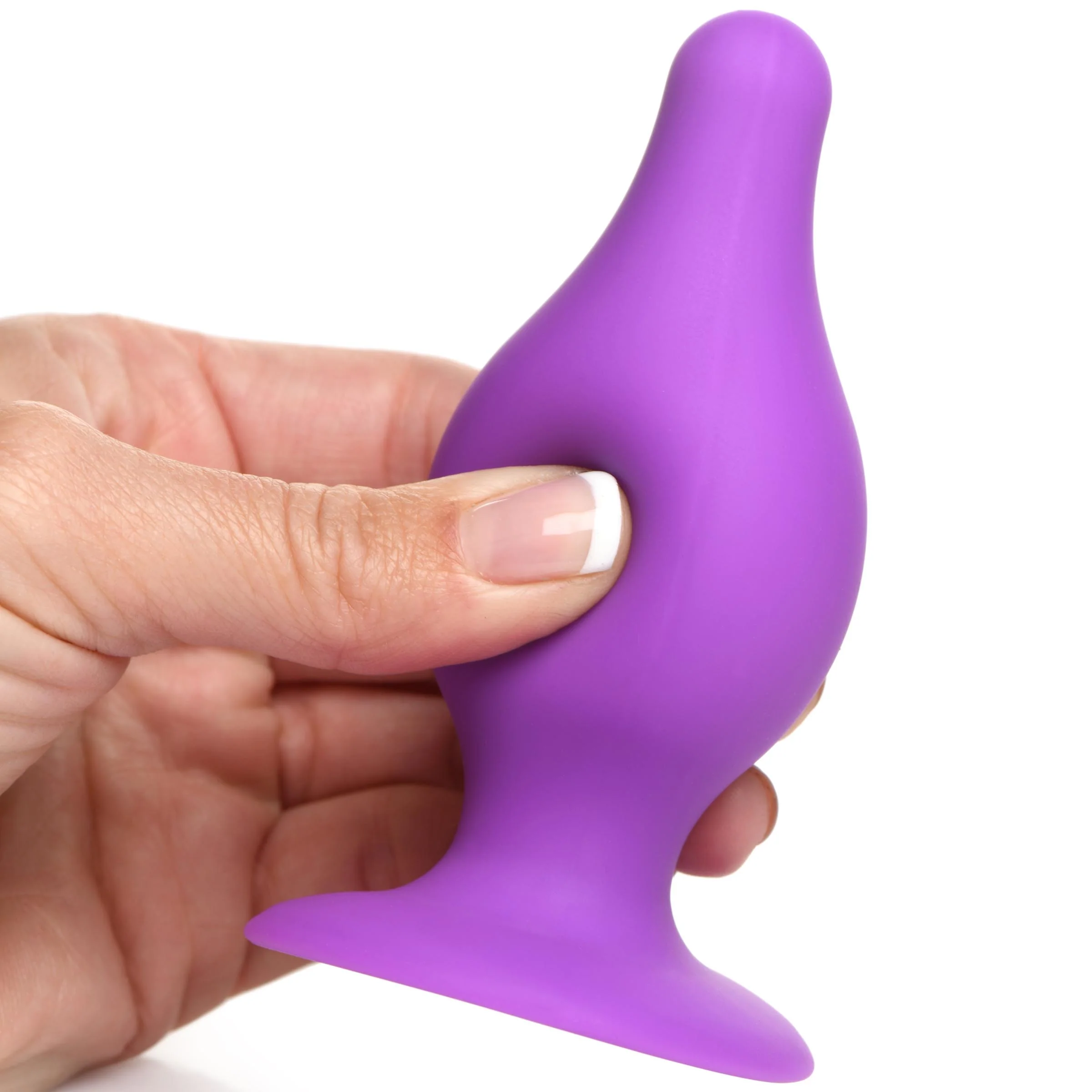 Squeezable Tapered Anal Plug - Image 7