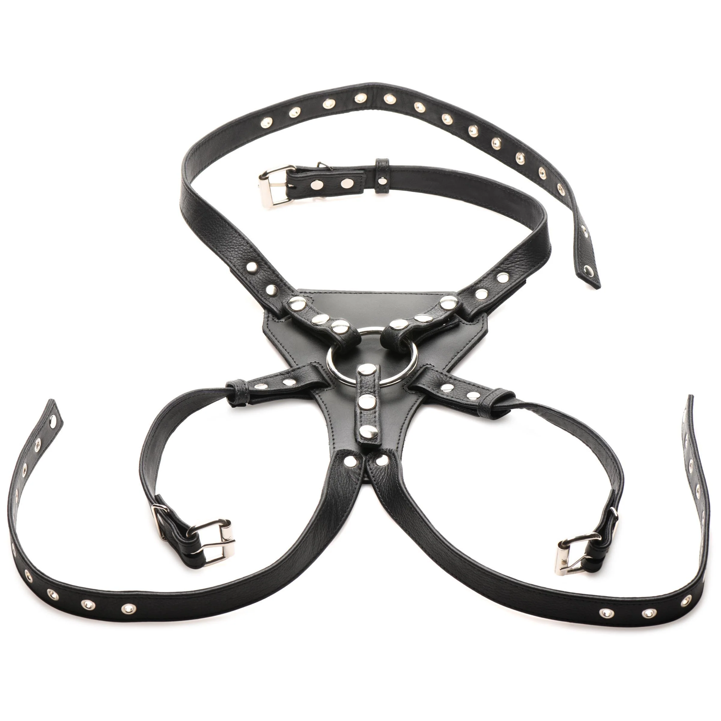 Daddy An Li Leather Strap-on Harness - Image 4
