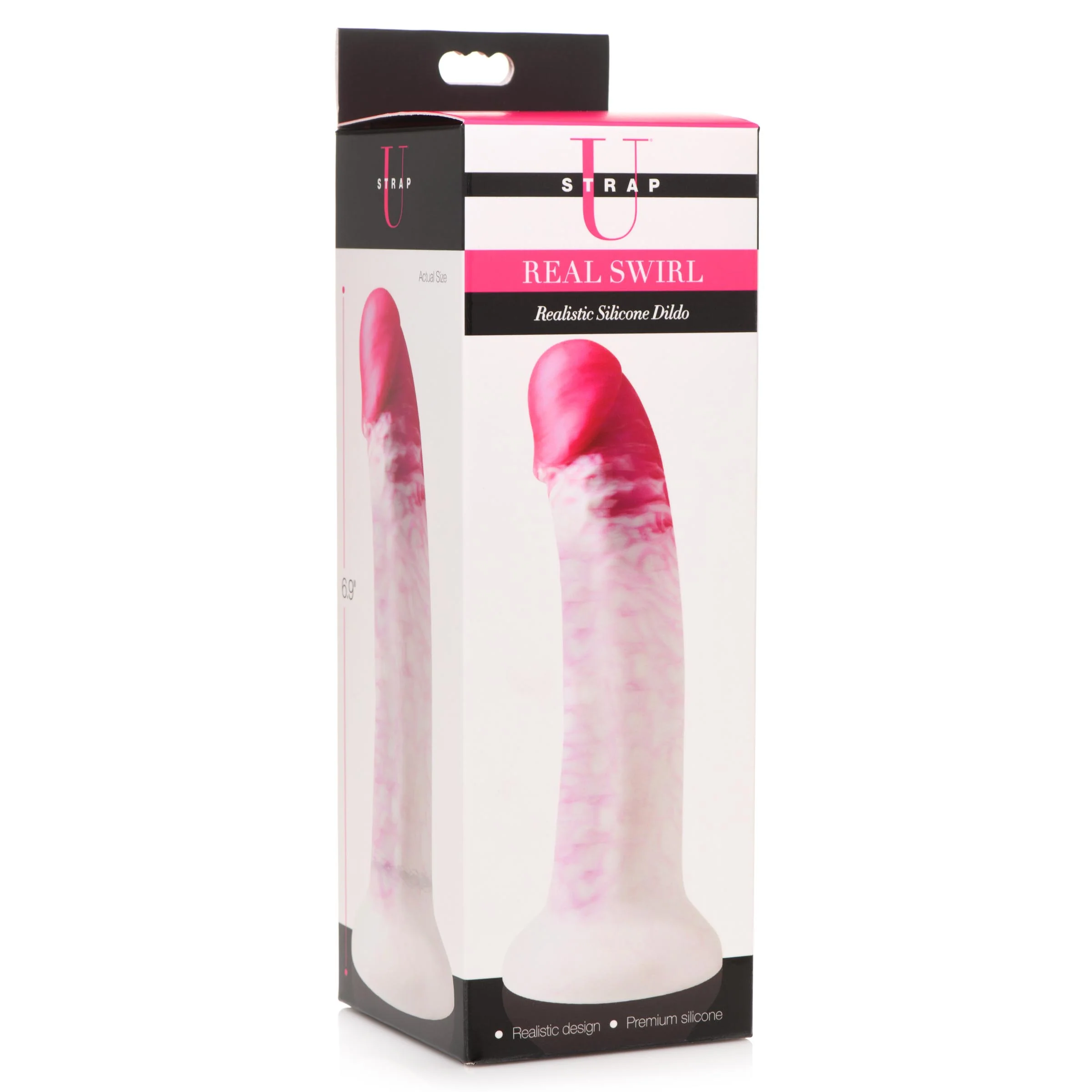 Swirl Realistic Silicone Dildo - Image 6
