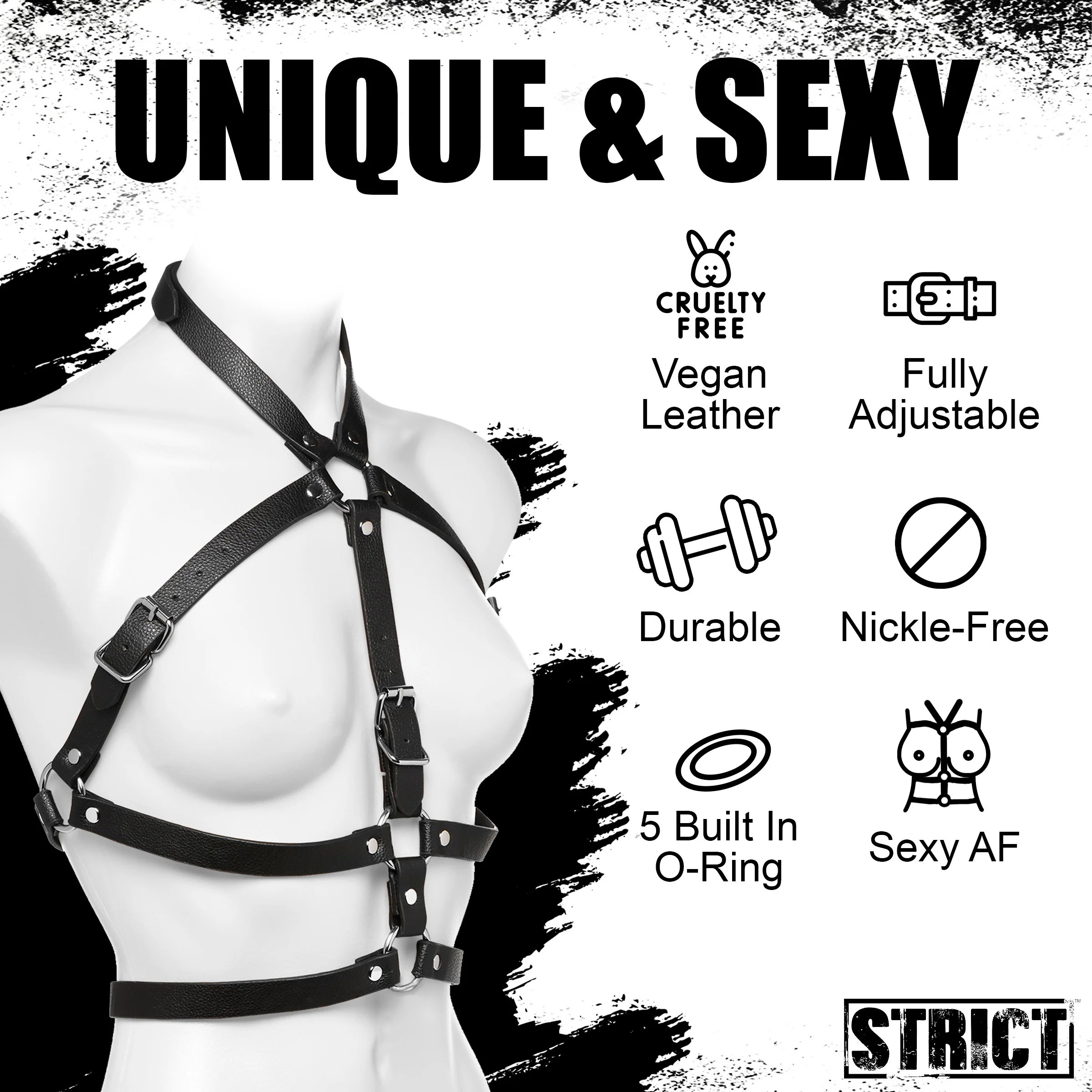 Female Chest Harness- - Image 4