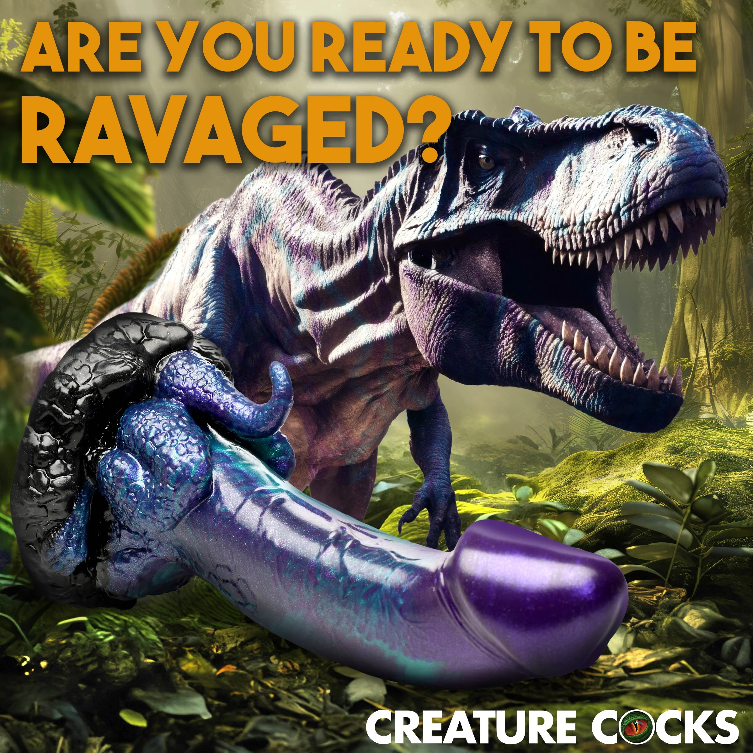Dino-dick Silicone Dildo - Image 5