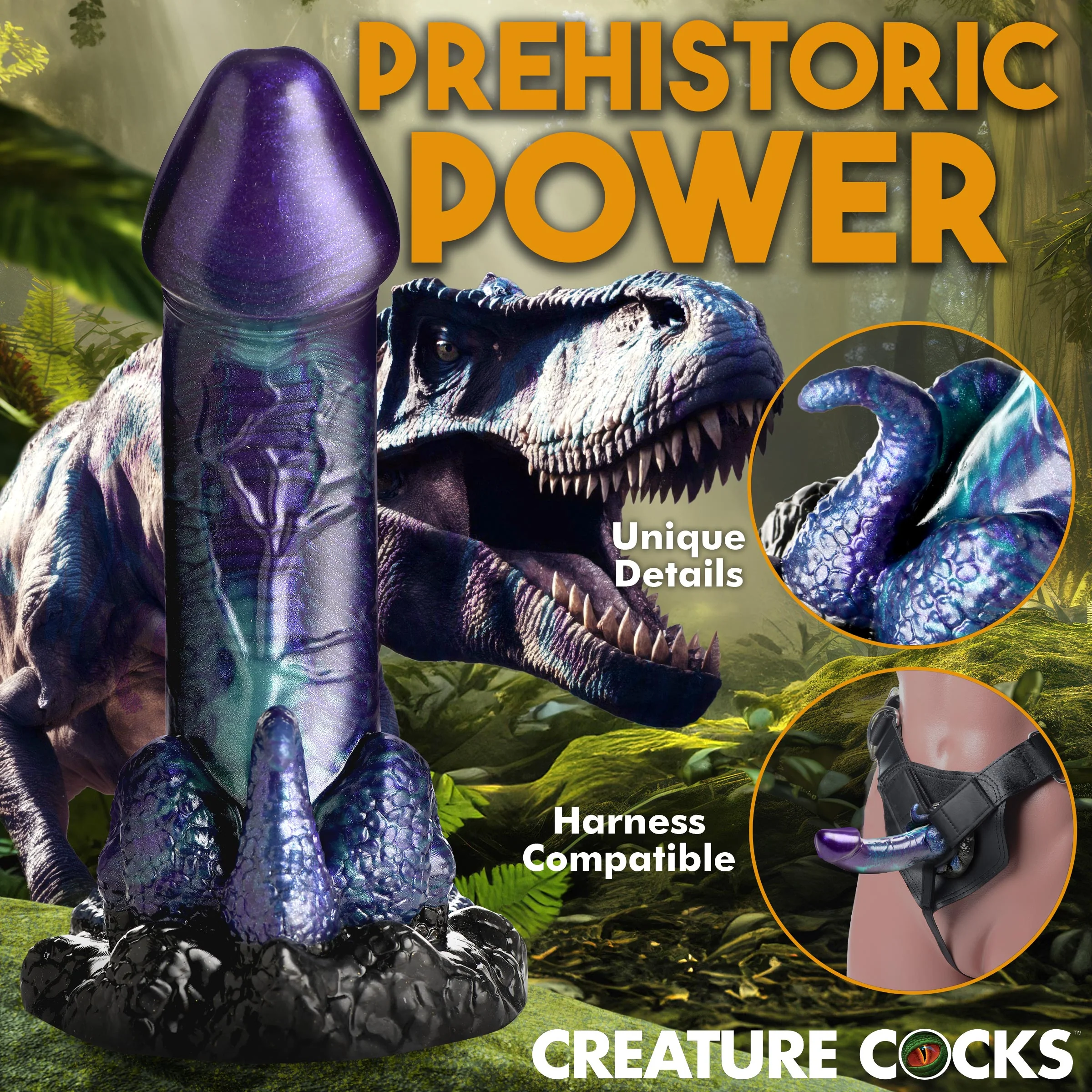 Dino-dick Silicone Dildo - Image 8