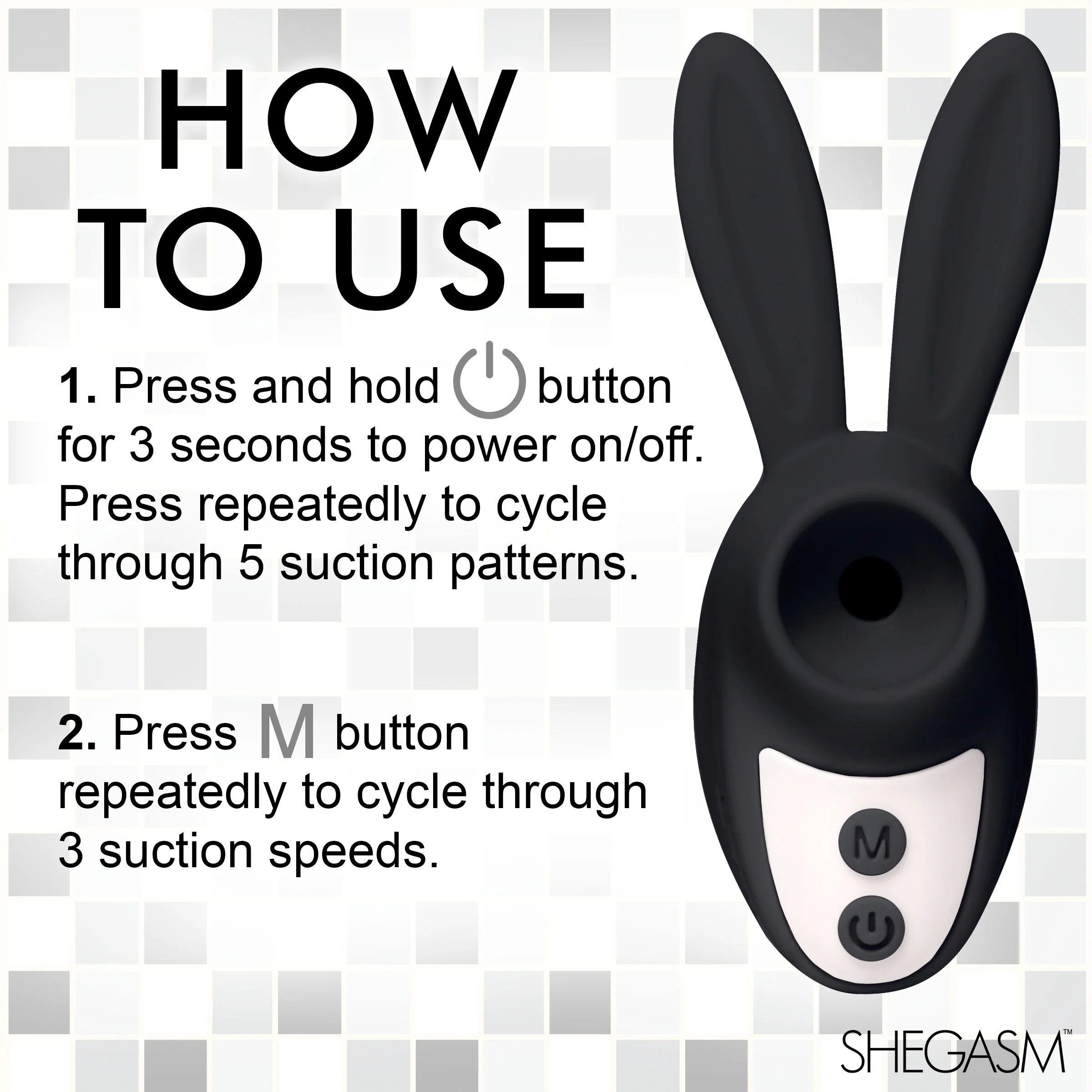 Sucky Bunny Clit Stimulator - Image 2