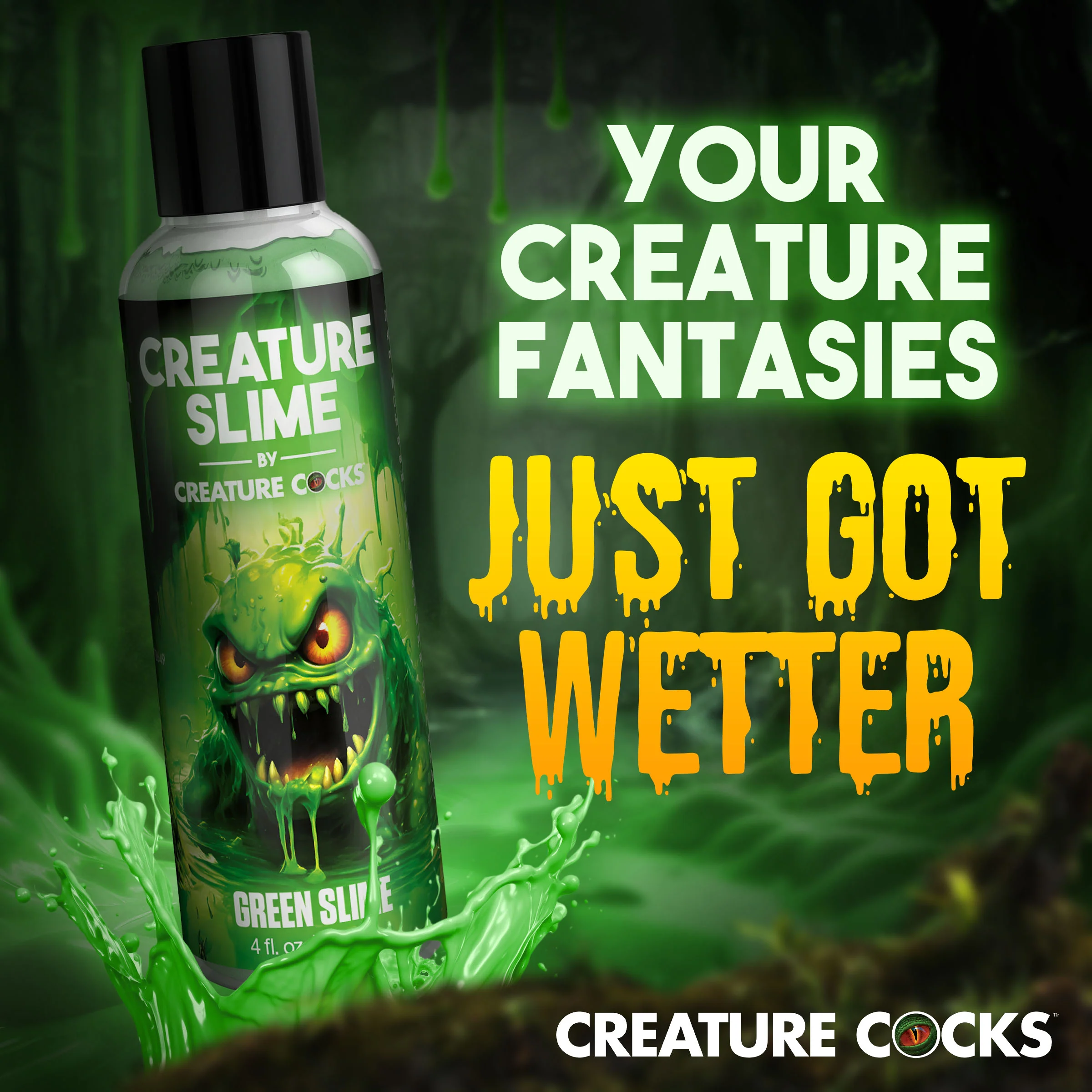 Green Creature Slime Water-based Lubricant - Image 3