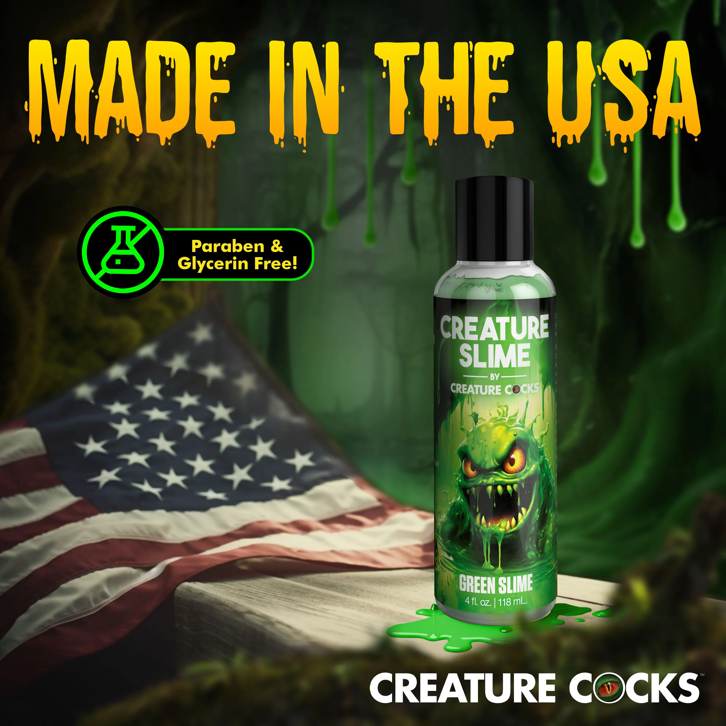 Green Creature Slime Water-based Lubricant - Image 6