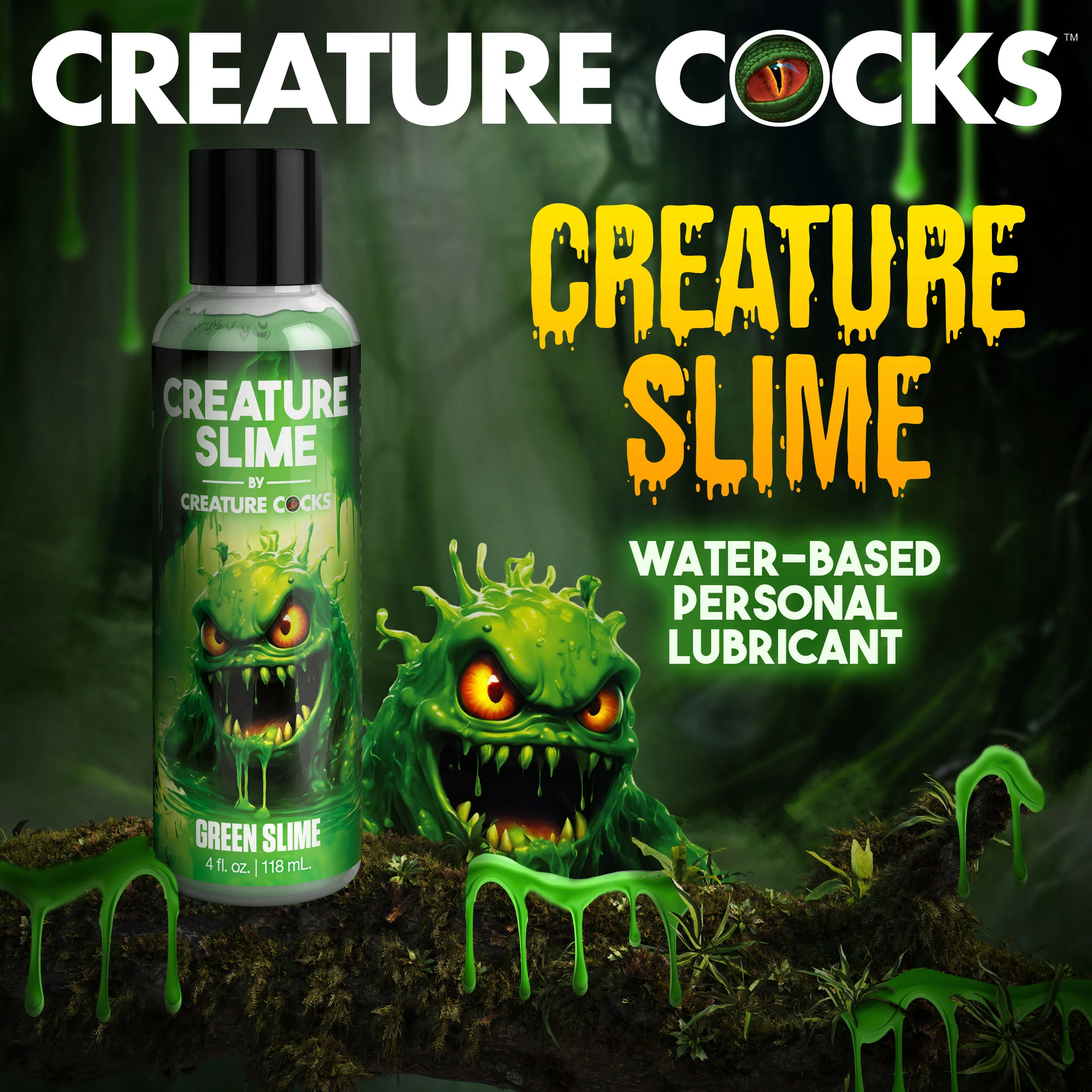 Green Creature Slime Water-based Lubricant - Image 9