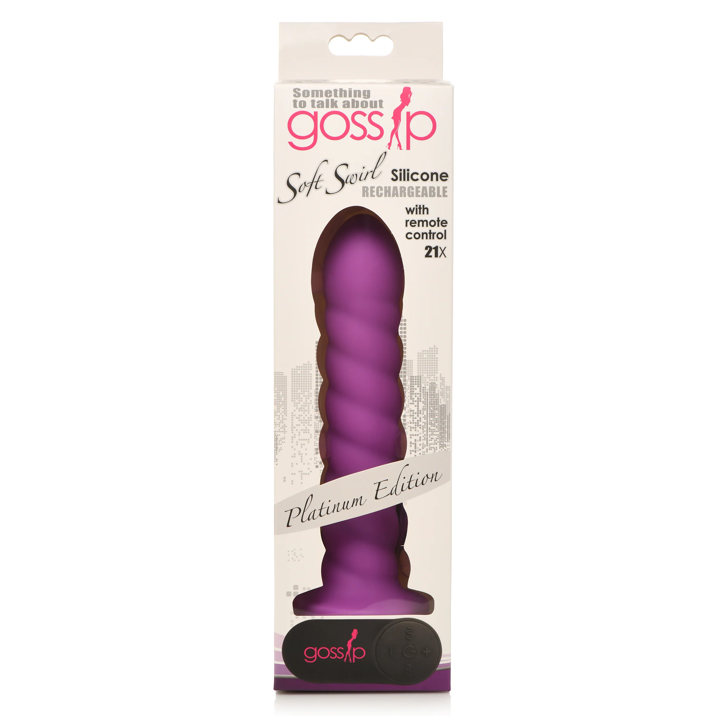 21x Silicone Dildo - Swirl - Image 4