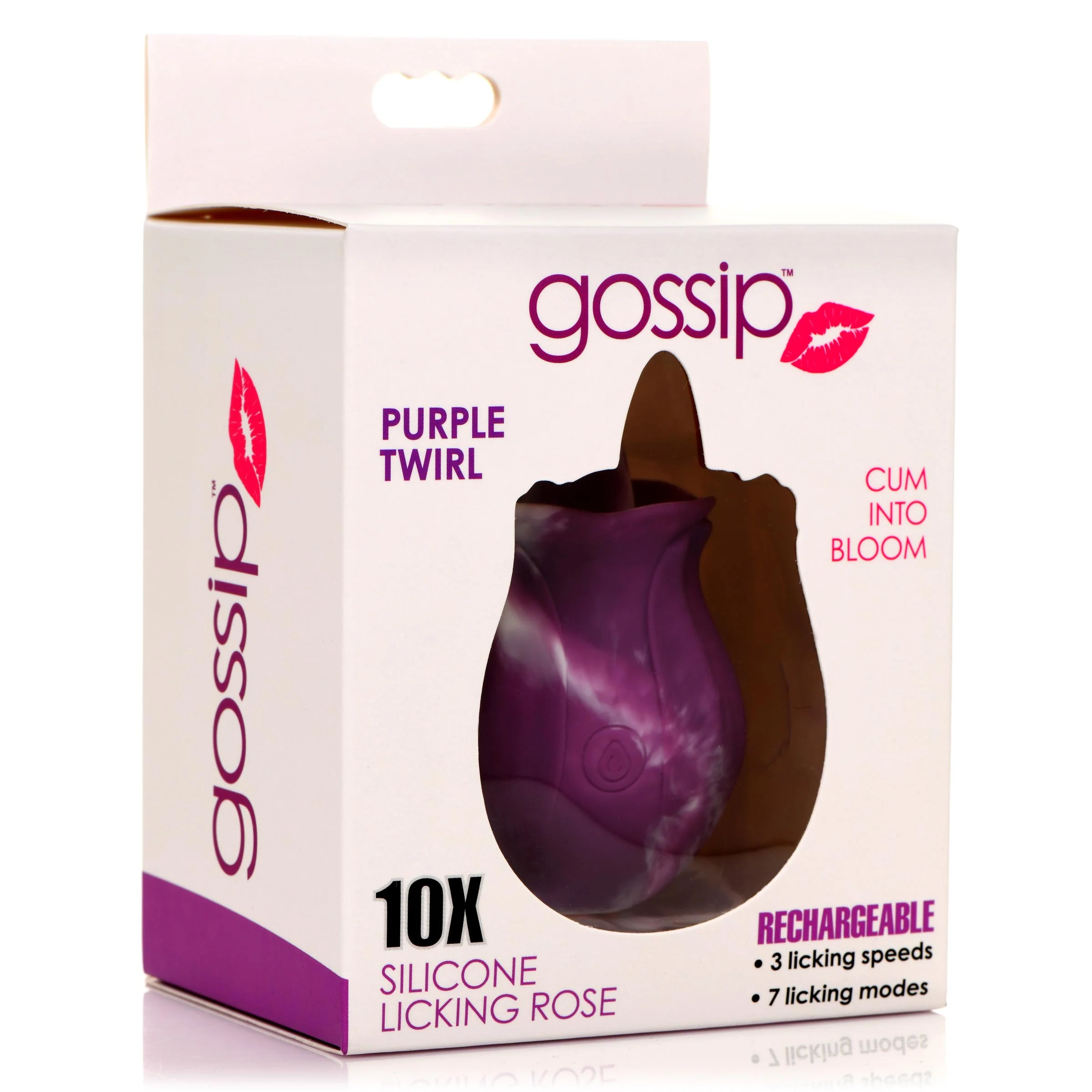 10x Twirl Silicone Licking Rose - Image 8