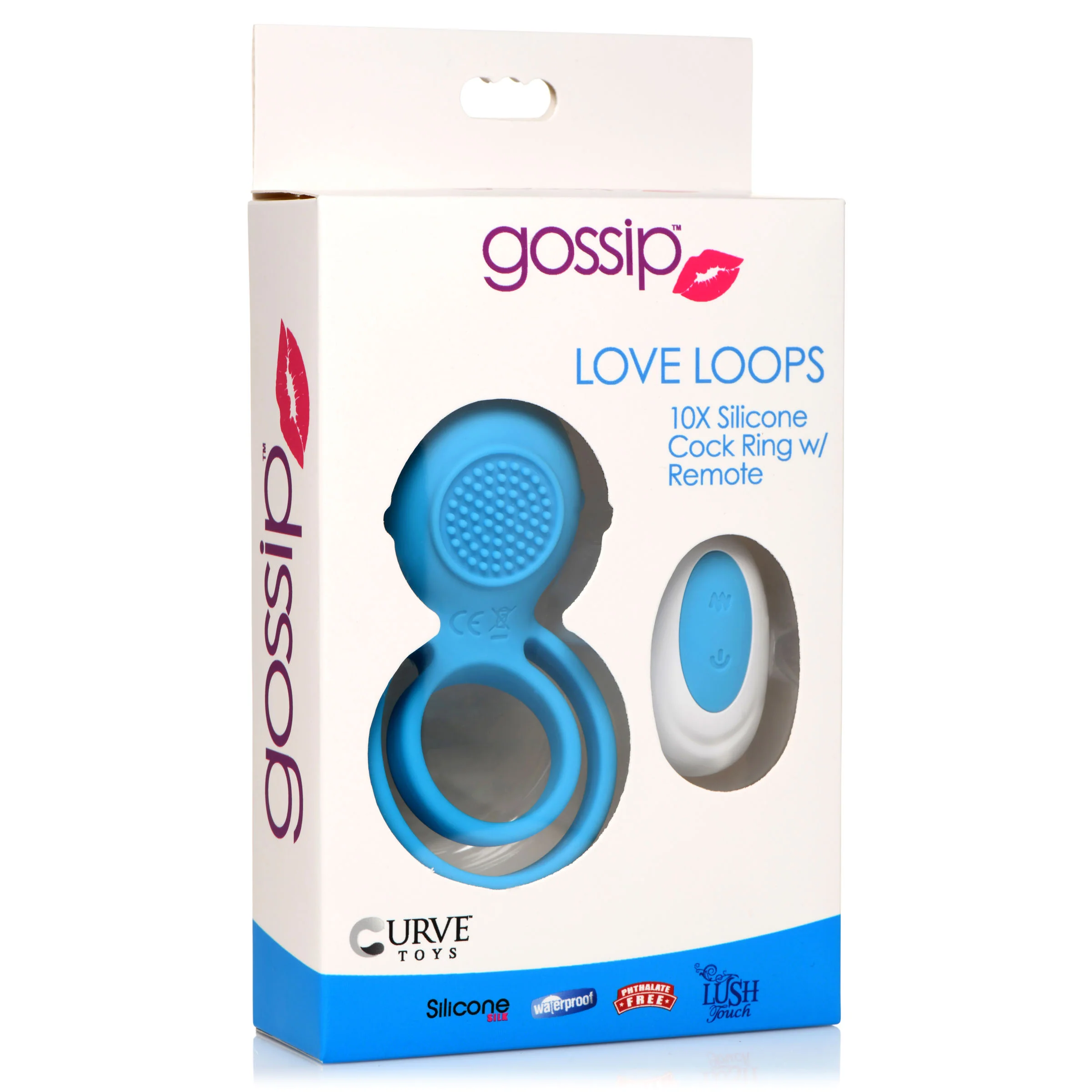 Love Loops 10x Silicone Cock Ring With Remote - Image 3