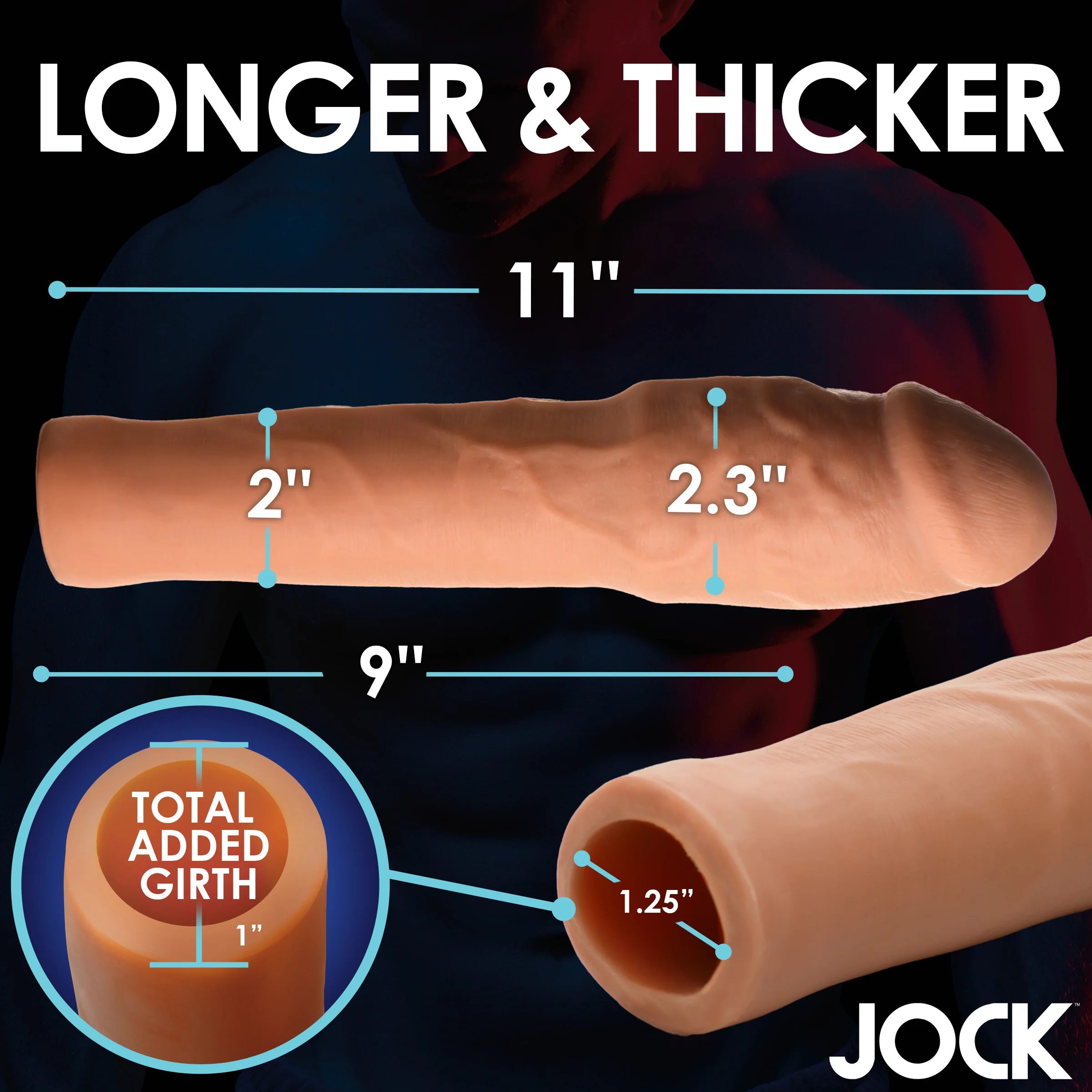 Extra Thick 2 Inch Penis Extension - - Image 6