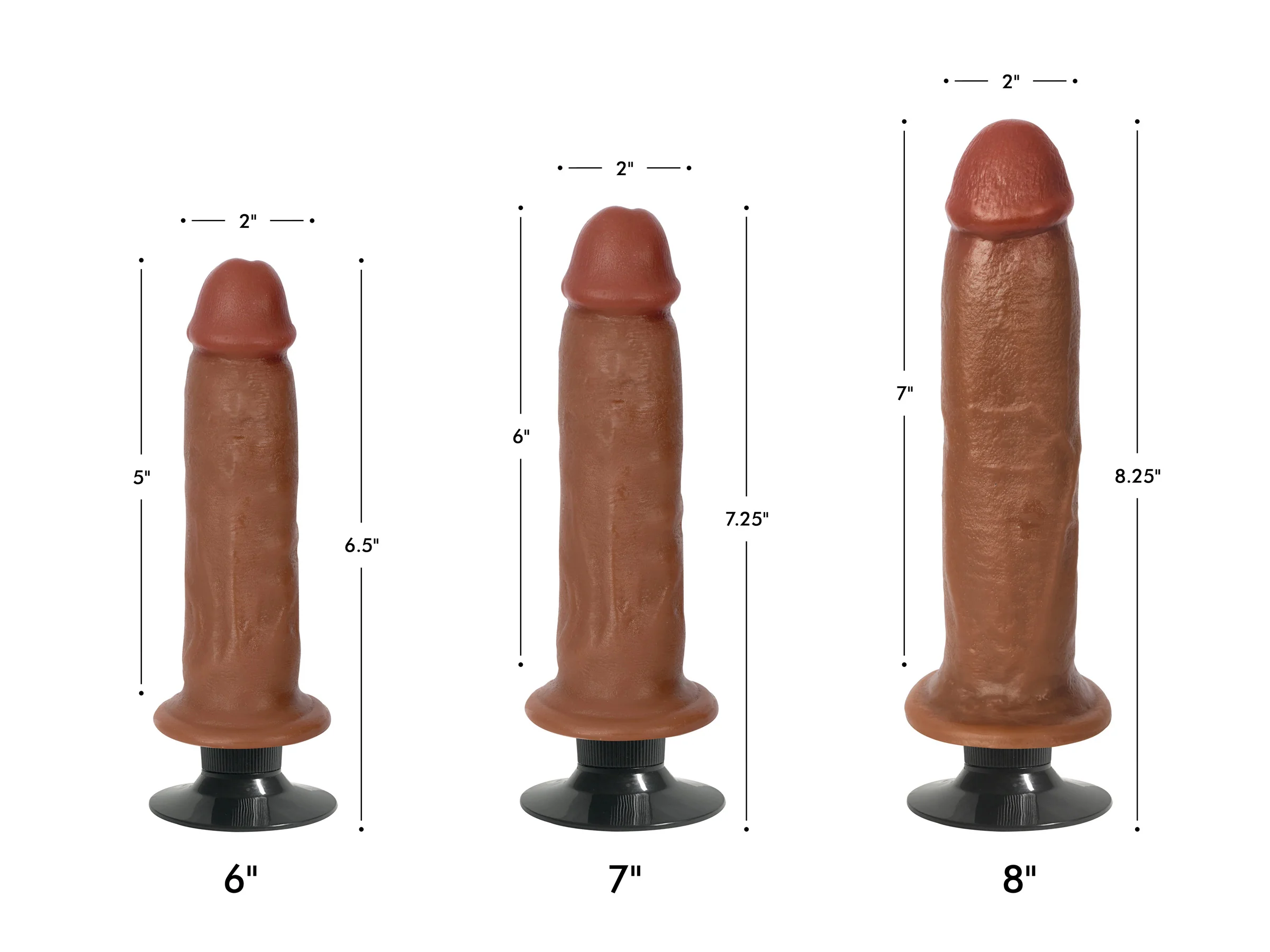 Jock Dark Bareskin Vibrating Dildo - Image 2