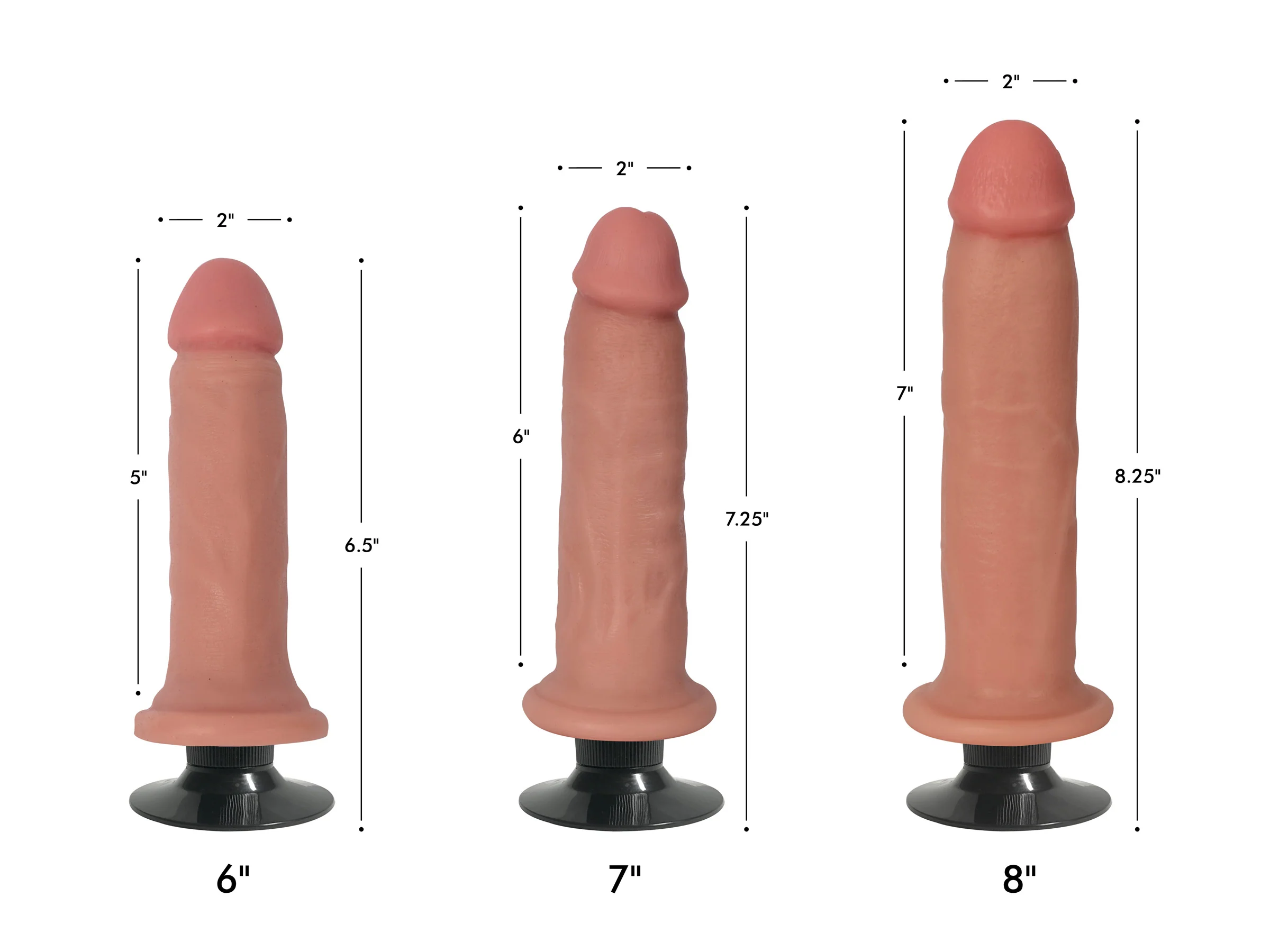 Jock Light Bareskin Vibrating Dildo - Image 2