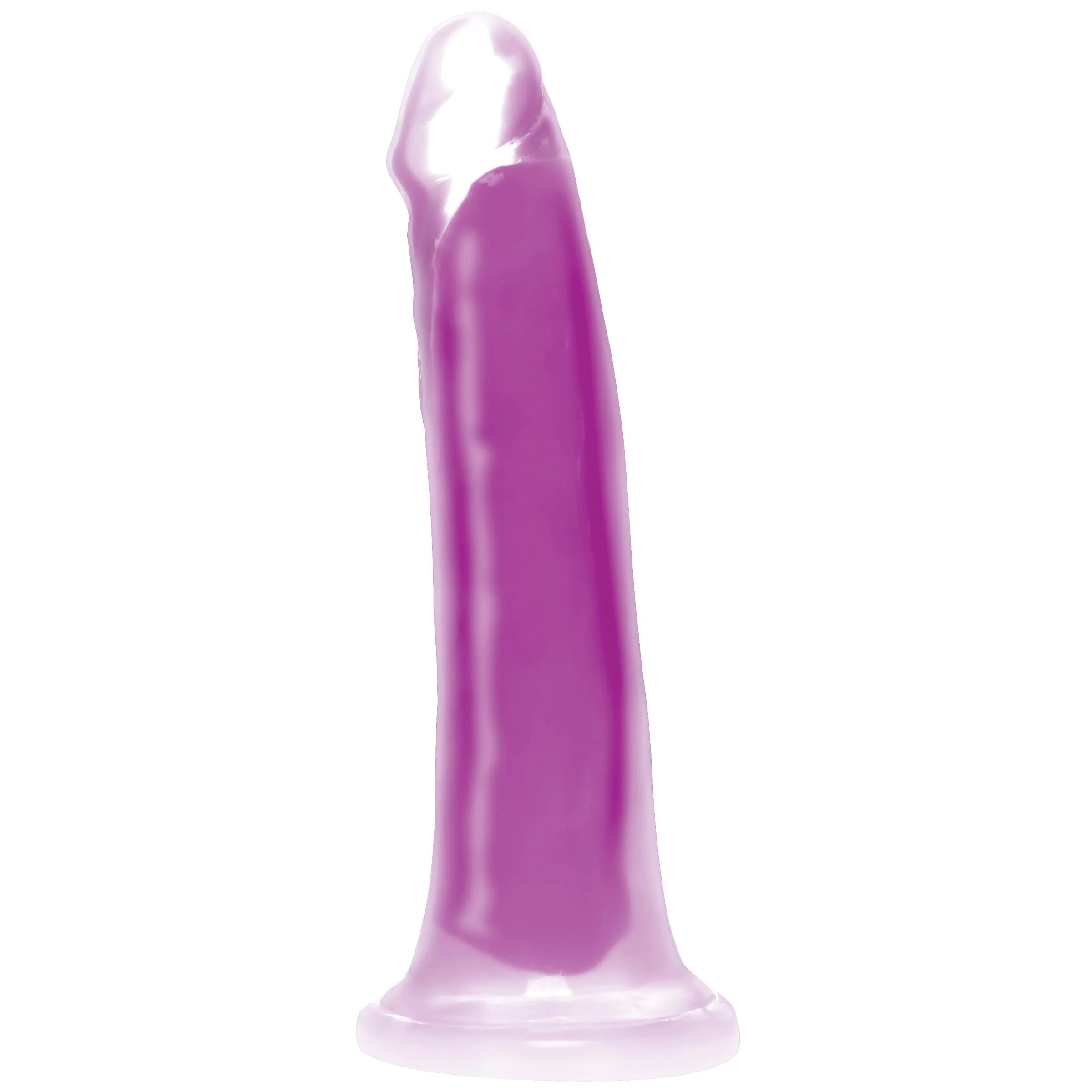 7 Inch Glow-in-the-dark Silicone Dildo - Image 4