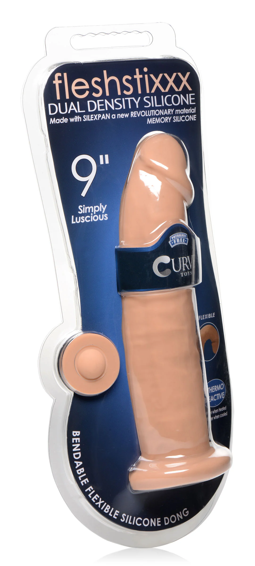 Silexpan Hypoallergenic Silicone Dildo - Image 2