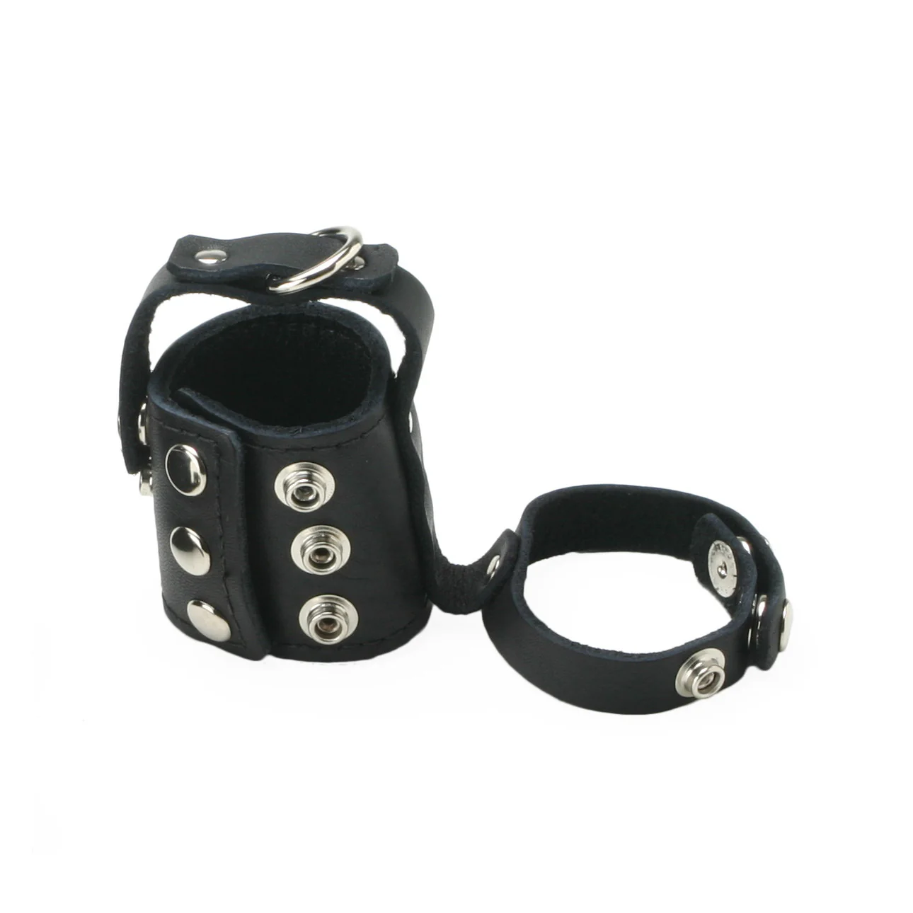 Strict Leather Cock Strap And Ball Stretcher - Image 2