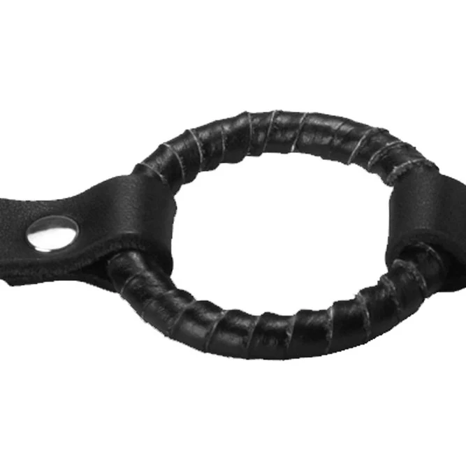 Strict Leather Ring Gag - Image 3