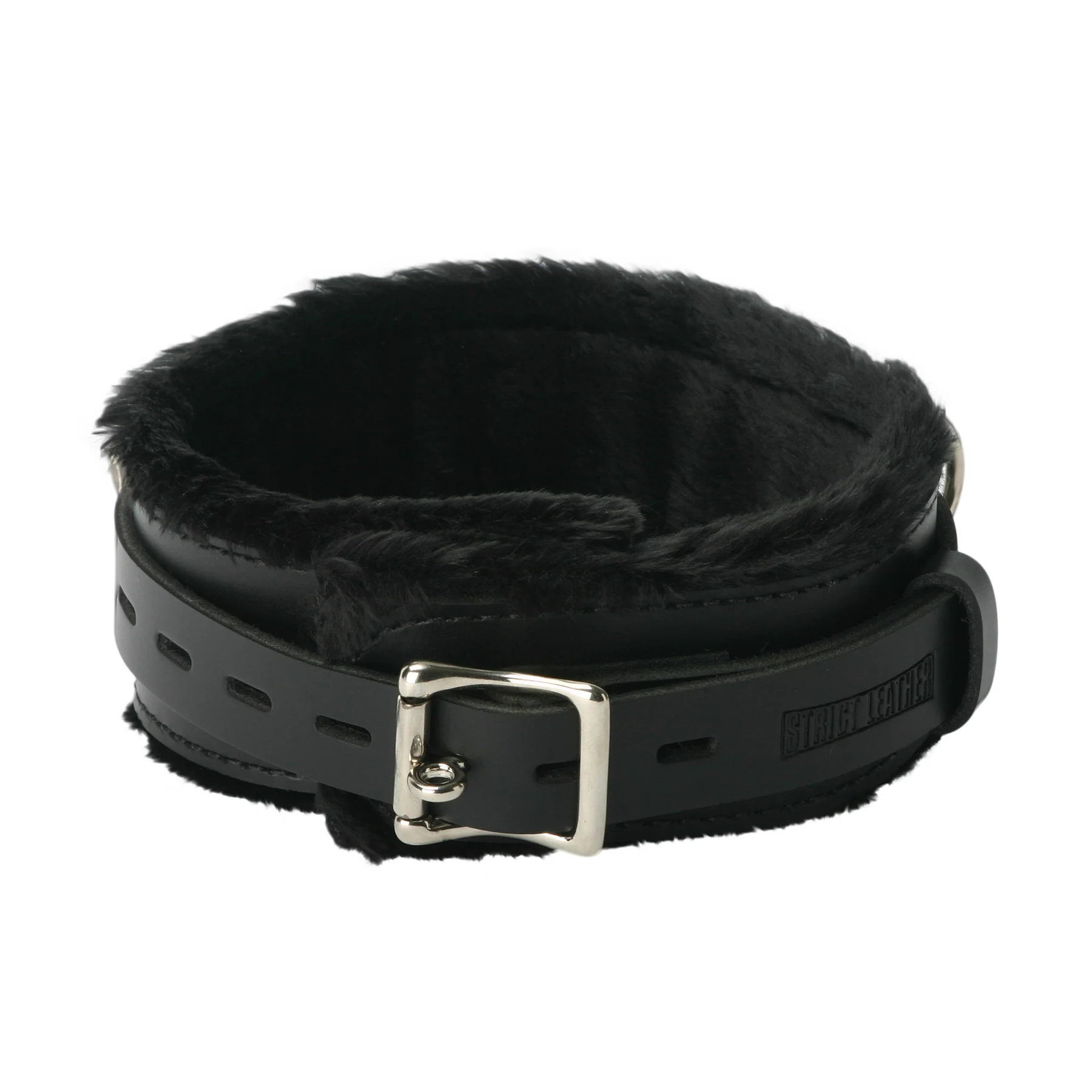 Strict Leather Premium Fur Lined Locking Collar - Image 3