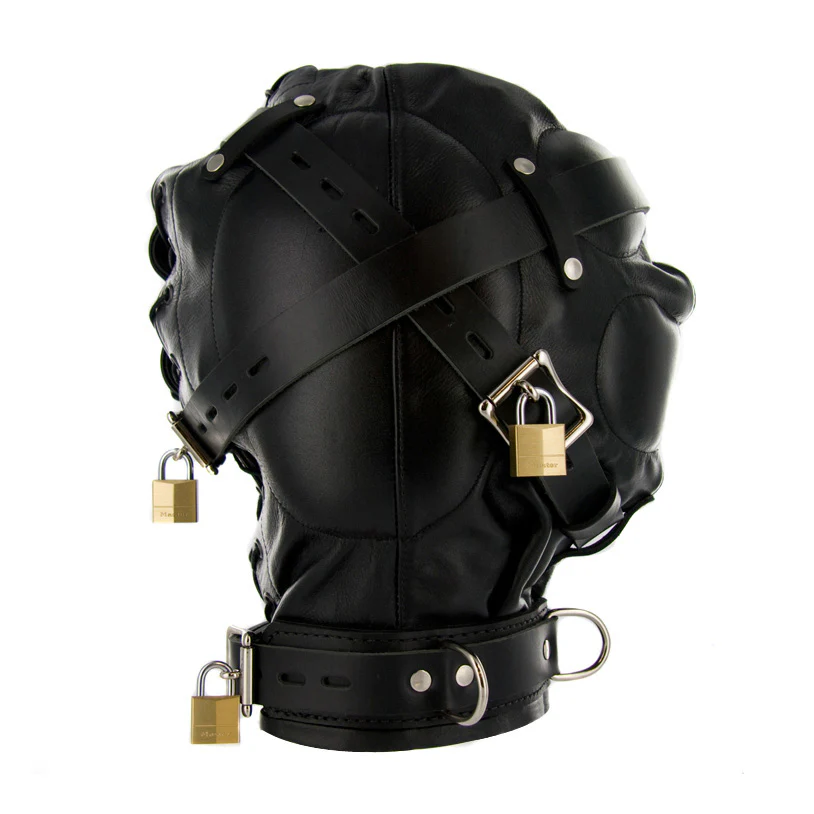 Strict Leather Sensory Deprivation Hood - Image 3