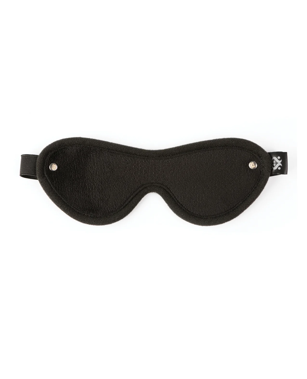 Sei Mio Eyes Wide Shut Soft Velvet Blindfold - Black - Image 2