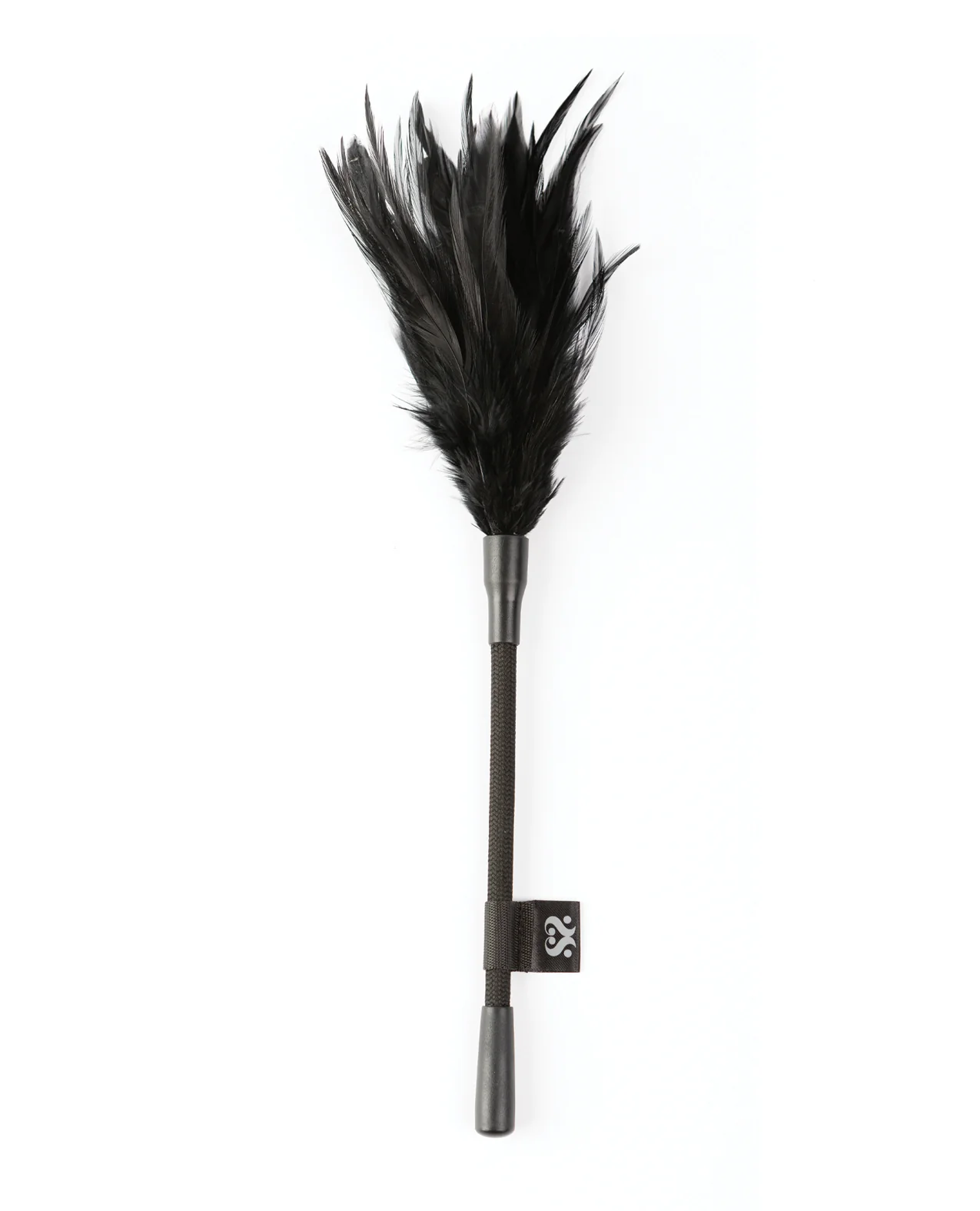 Sei Mio Tickled Kink Soft Mini Feather Tickler - Black - Image 2