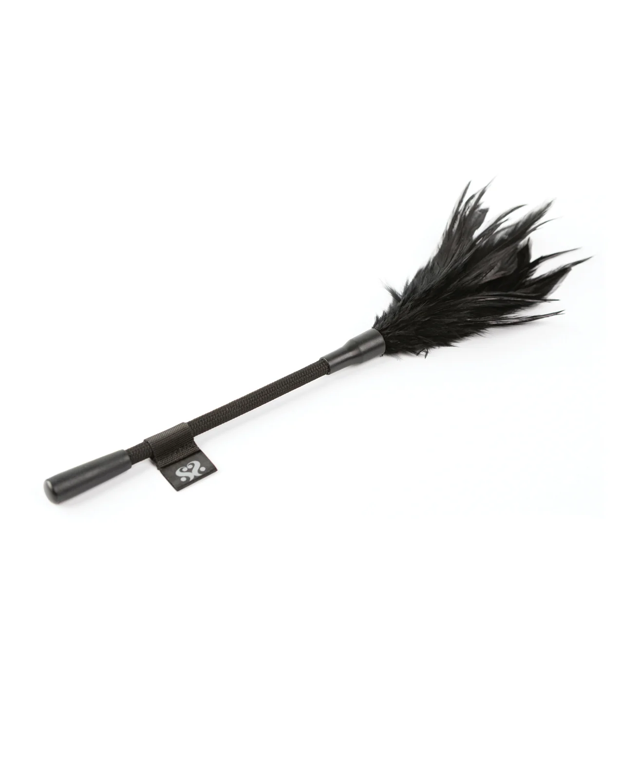 Sei Mio Tickled Kink Soft Mini Feather Tickler - Black - Image 3