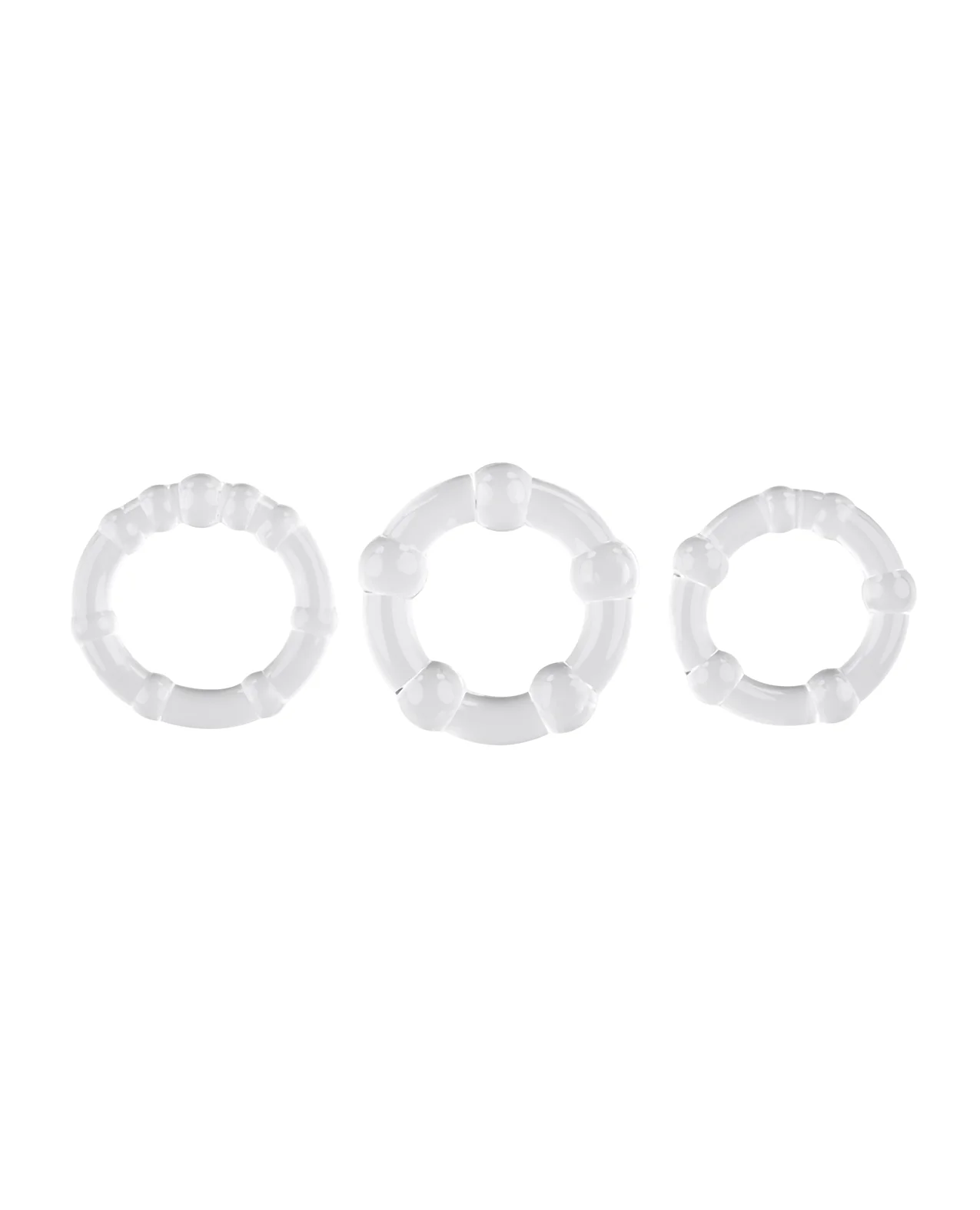 Selopa Erection Rings - Clear - Image 2