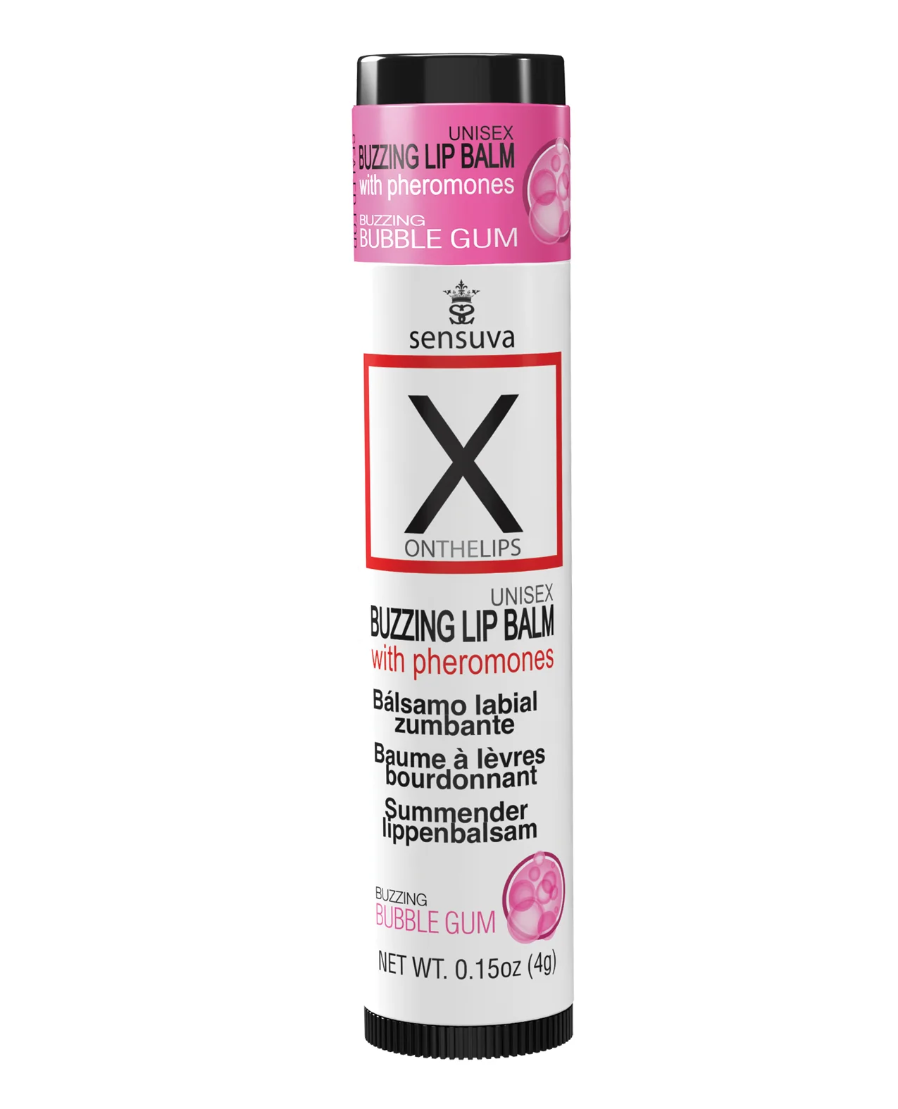 Sensuva X on the Lips w/Pheromones - Bubble Gum - Image 2