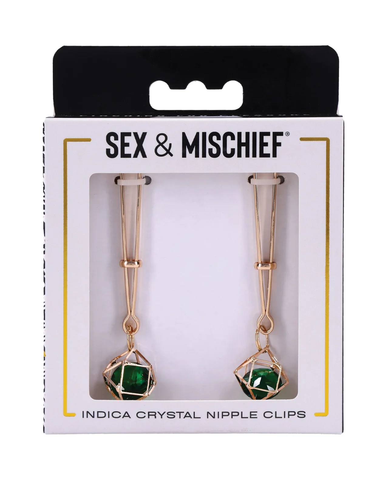 Sex & Mischief Indica Crystal Nipple Clips