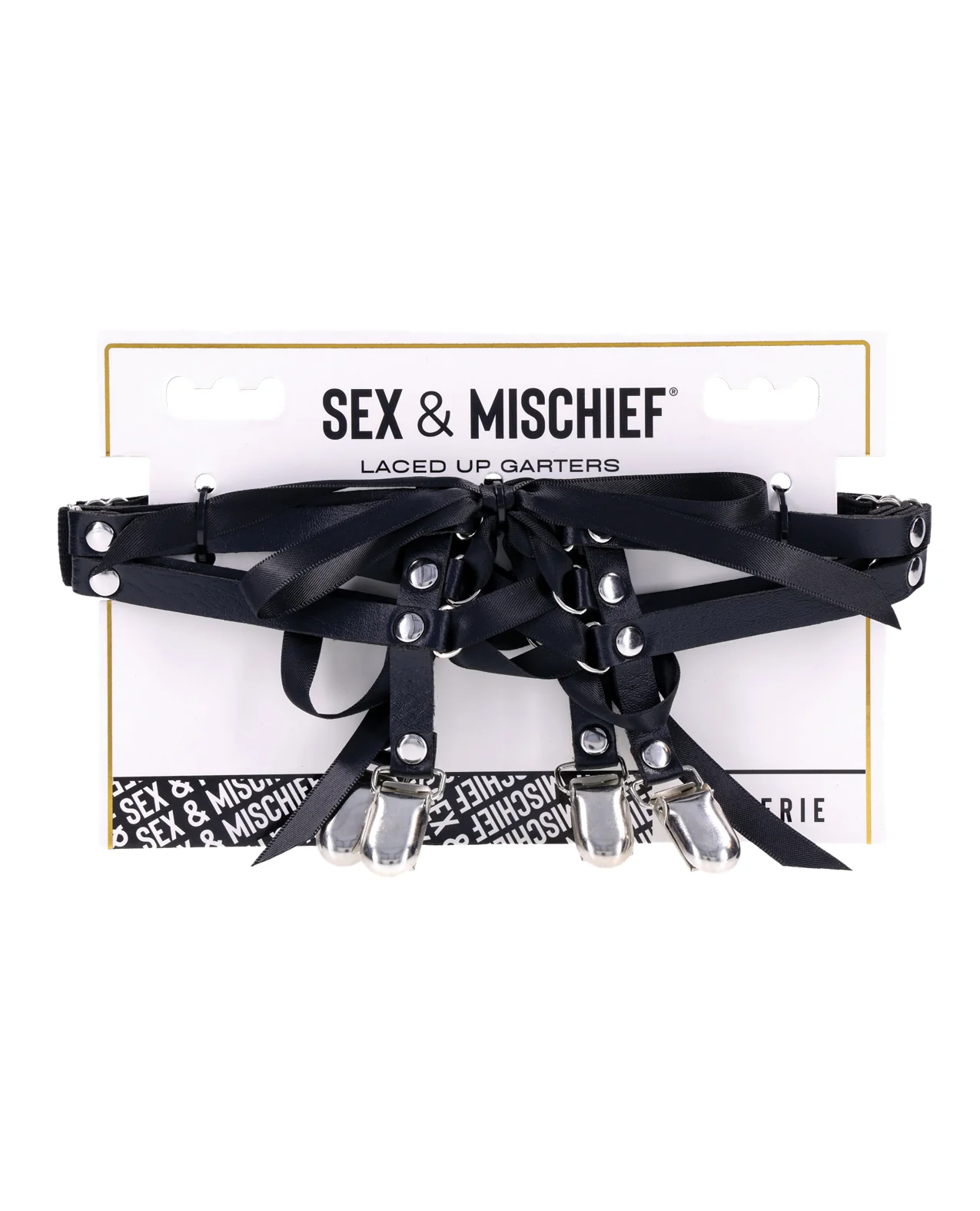 Sex & Mischief Laced Up Garters