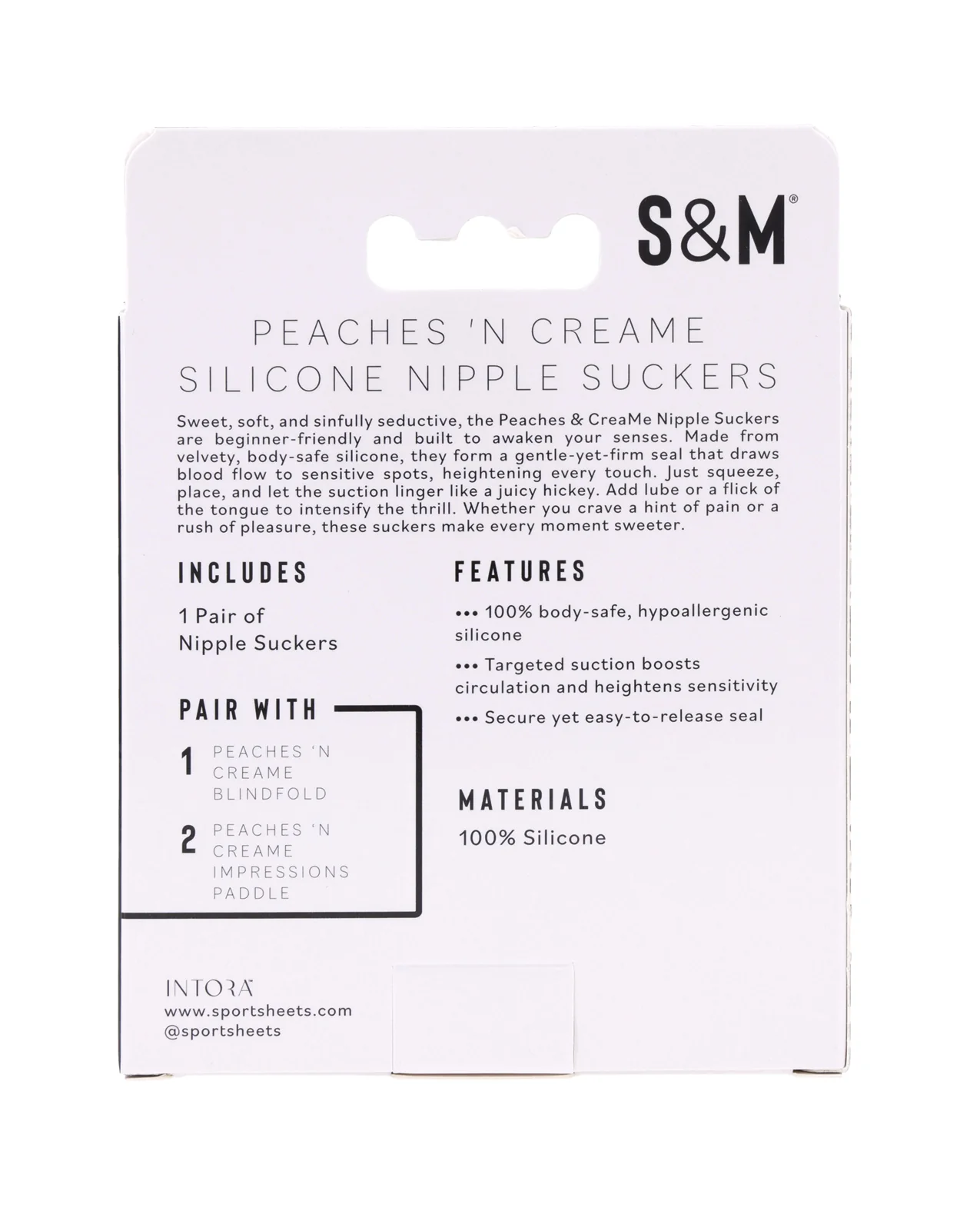 Sex & Mischief Peaches 'n CreaMe Silicone Nipple Suckers - Image 5