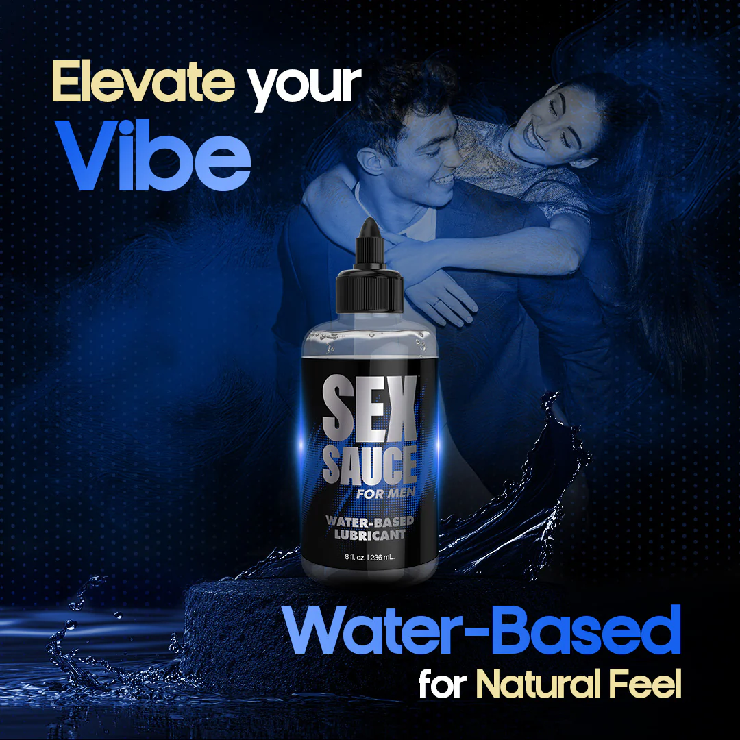 Sex Sauce For Men Water-based Lubricant - 8oz - Image 4