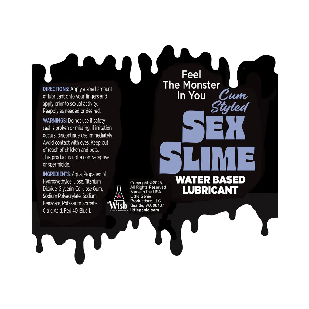 Sex Slime Opaque Purple 4 oz. - Image 2