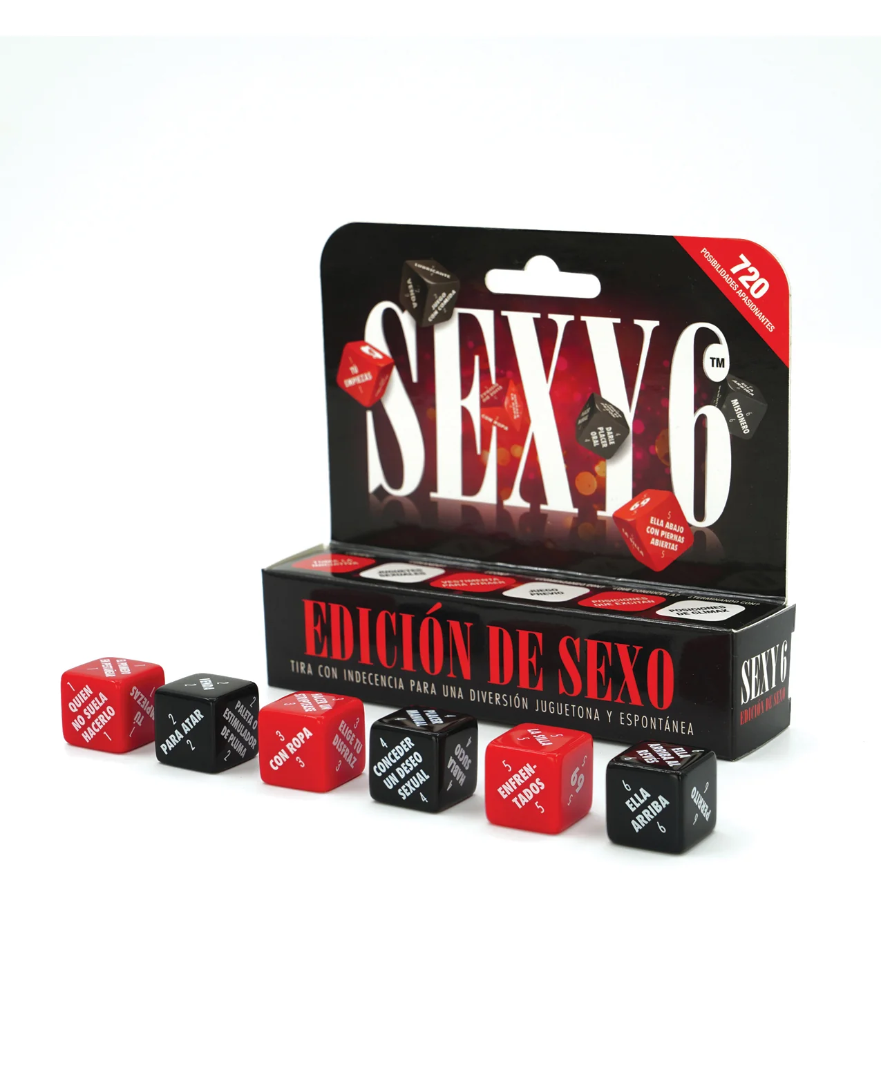 Sexy 6 Dice Game Sex Edition - Spanish Version - Image 2