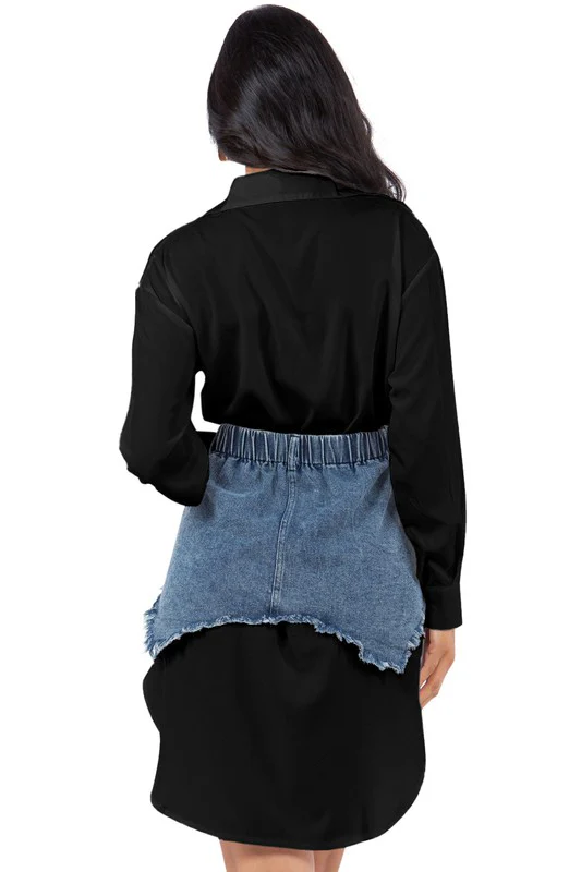 SEXY FASHION SHIRT DRESS - Image 5