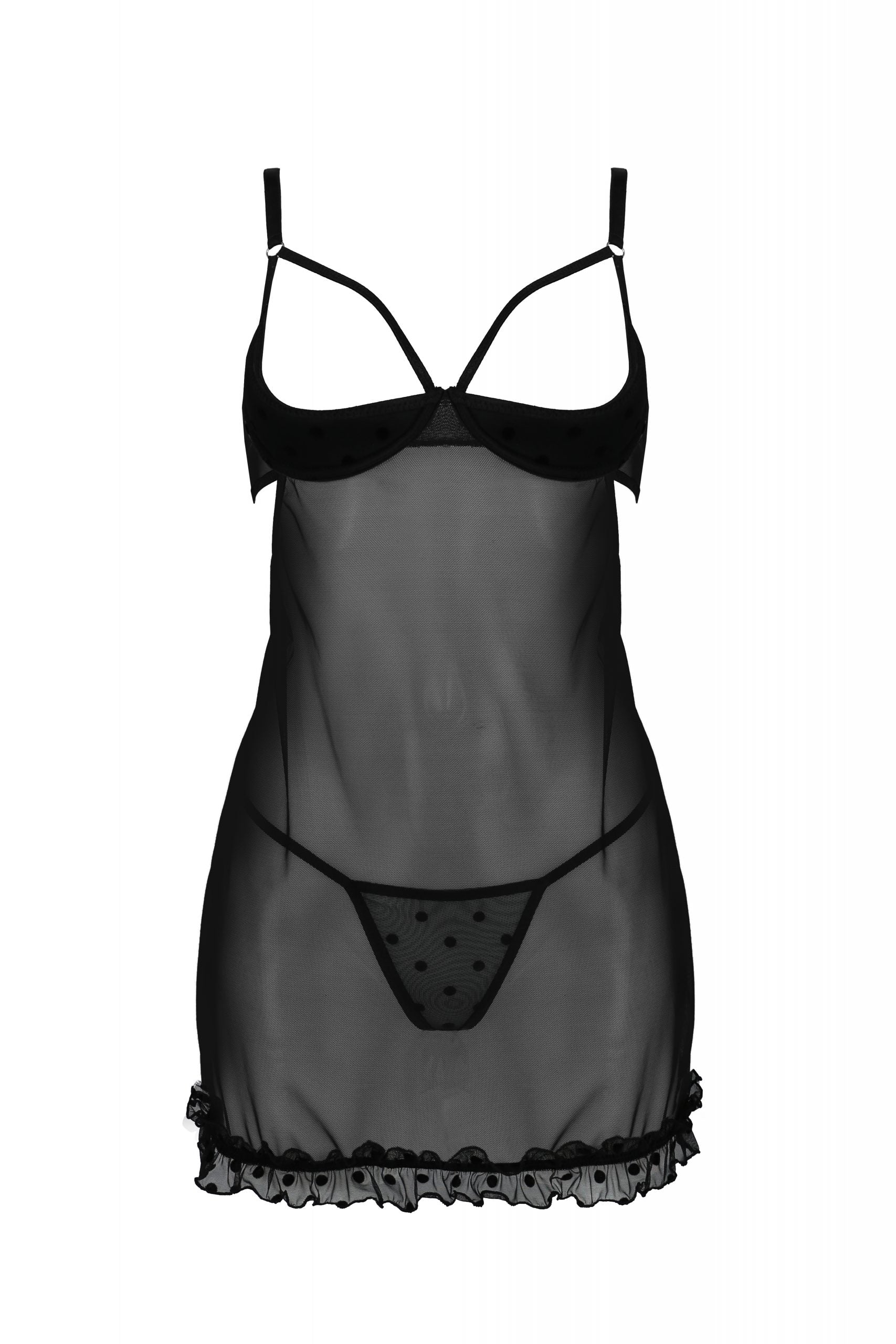 Sexy Open Cup Sheer Chemise Passion Marina - Image 4